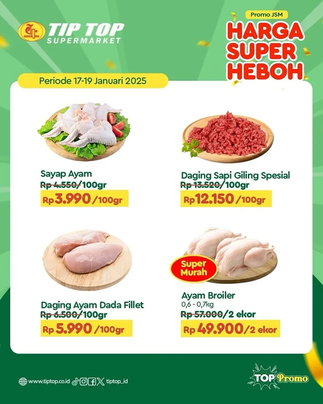 Promo Tip Top JSM Harga Super Heboh  17 - 19 Januari 2025 - Image 7