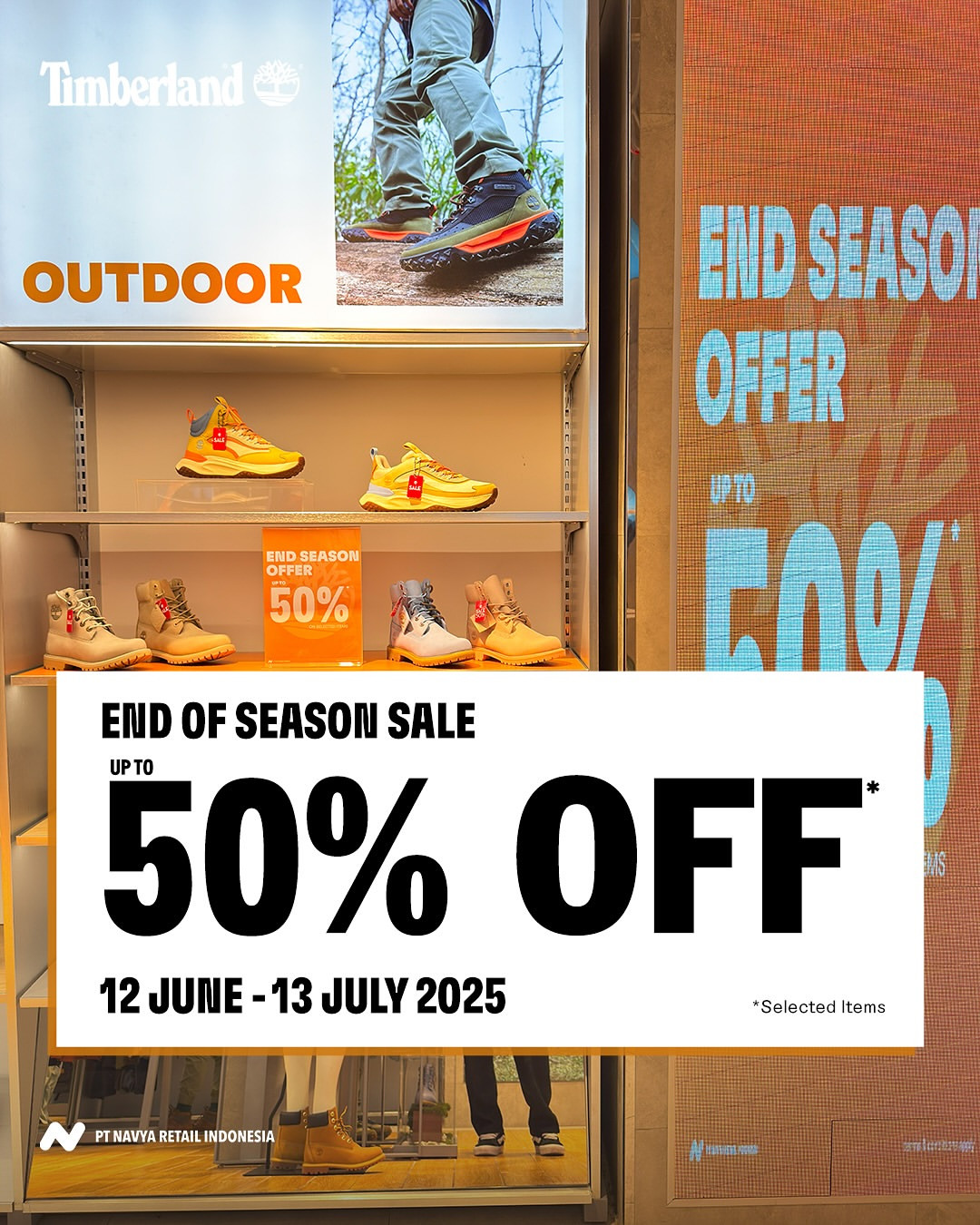Promo Timberland End of Season Sale Diskon 50% - Image 2