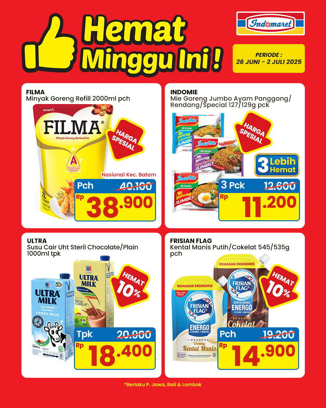 Promo Indomaret Hemat Minggu Ini Periode 26 Juni - 2 Juli 2025