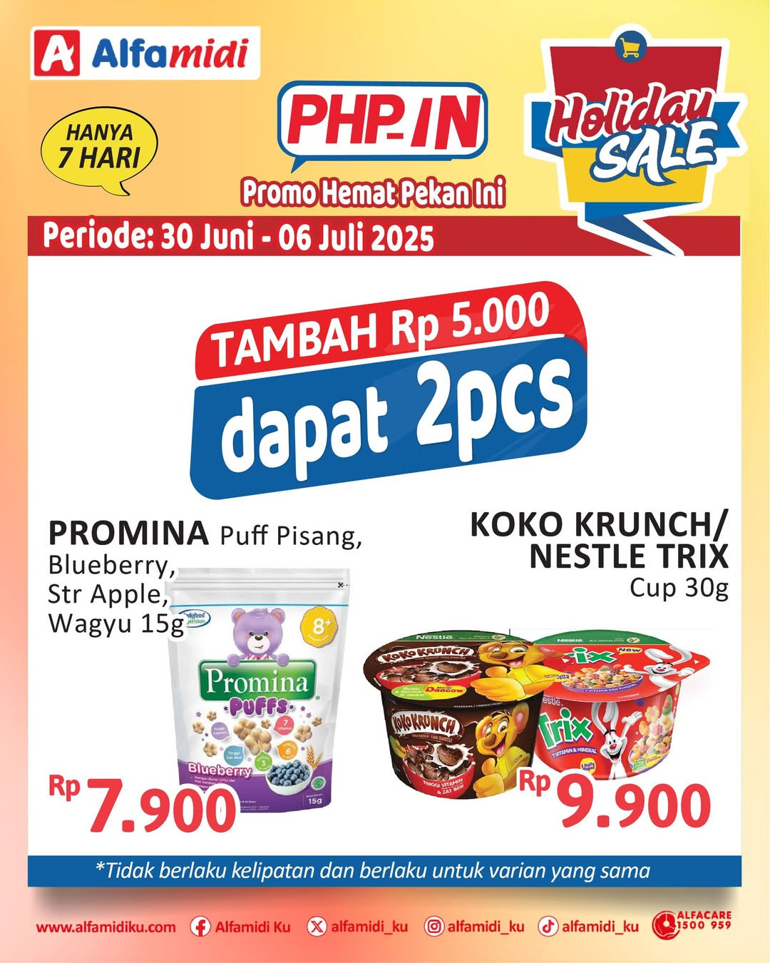 Promo Alfamidi PHPin Periode 30 Juni - 6 Juli 2025 - Image 3
