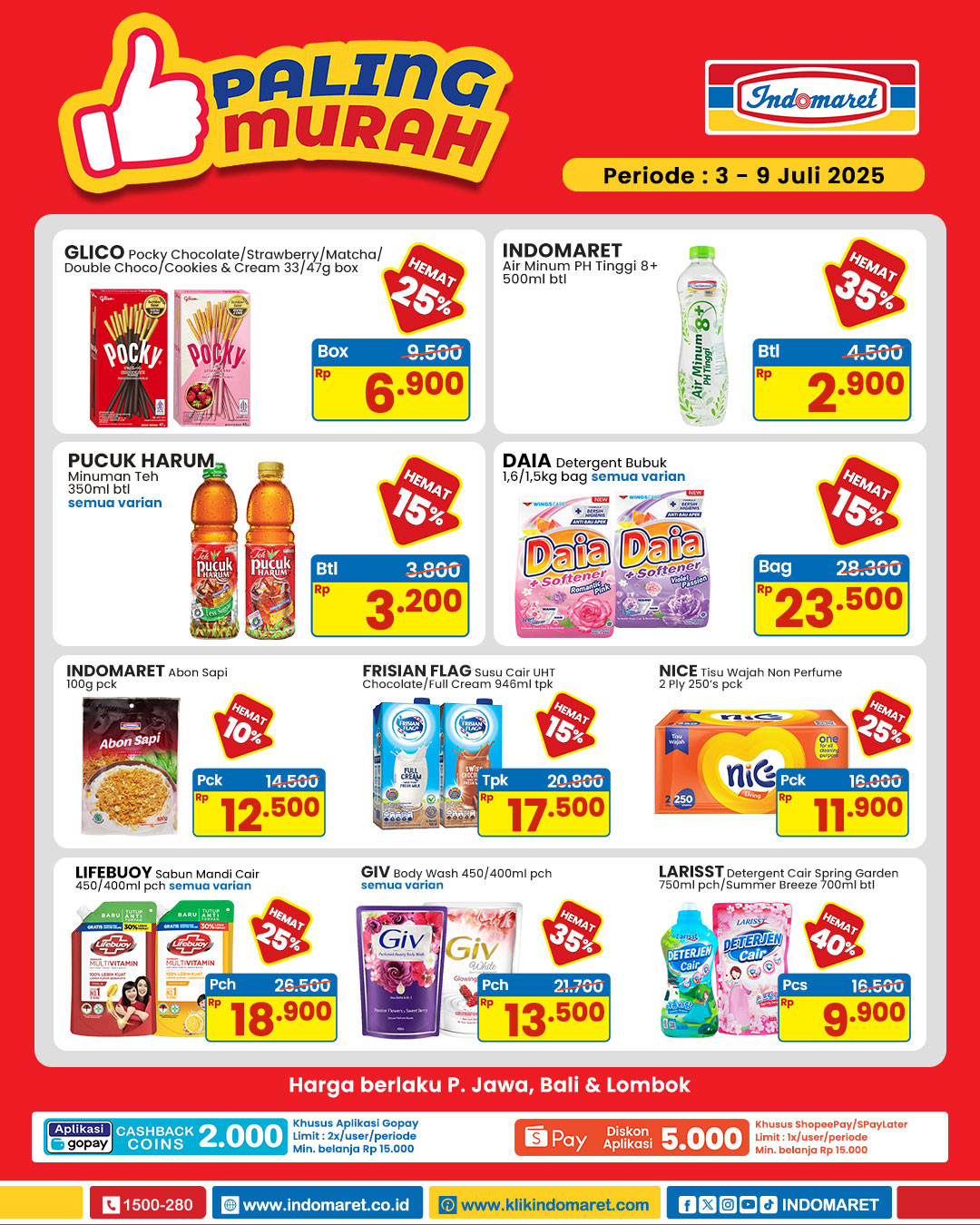 Promo Indomaret Paling Murah 3 - 9 Juli 2025
