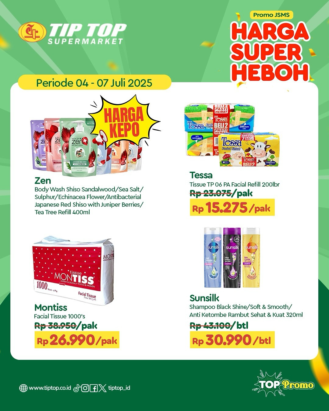 Promo Tip Top Harga Super Pedas Periode 4 - 7 Juli 2025 - Image 7