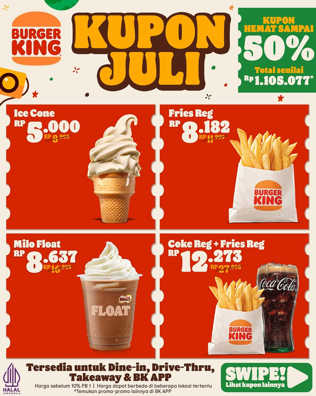 Kupon Burger King Juli 2025 - Image 3