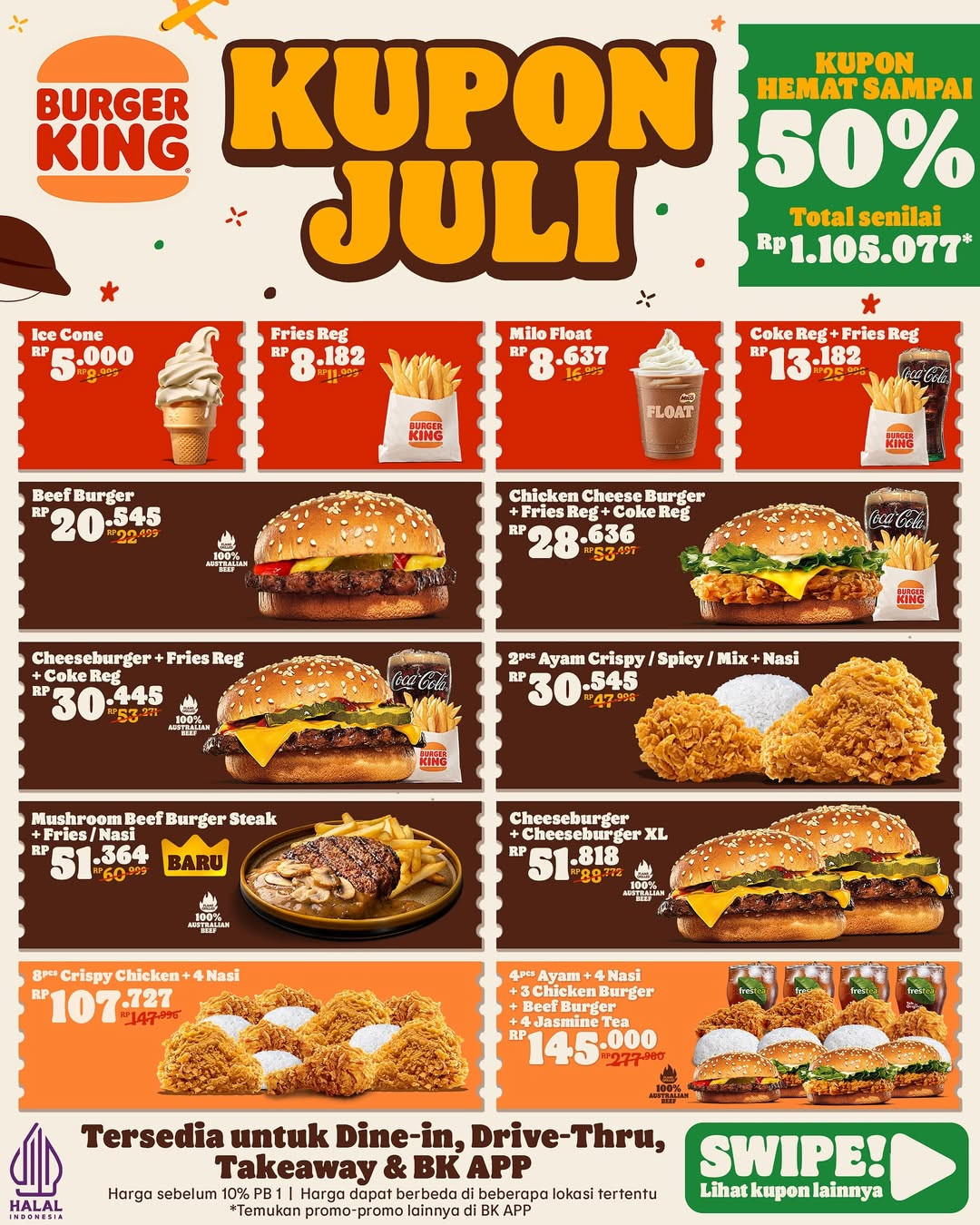 Kupon Burger King Juli 2025 - Image 2