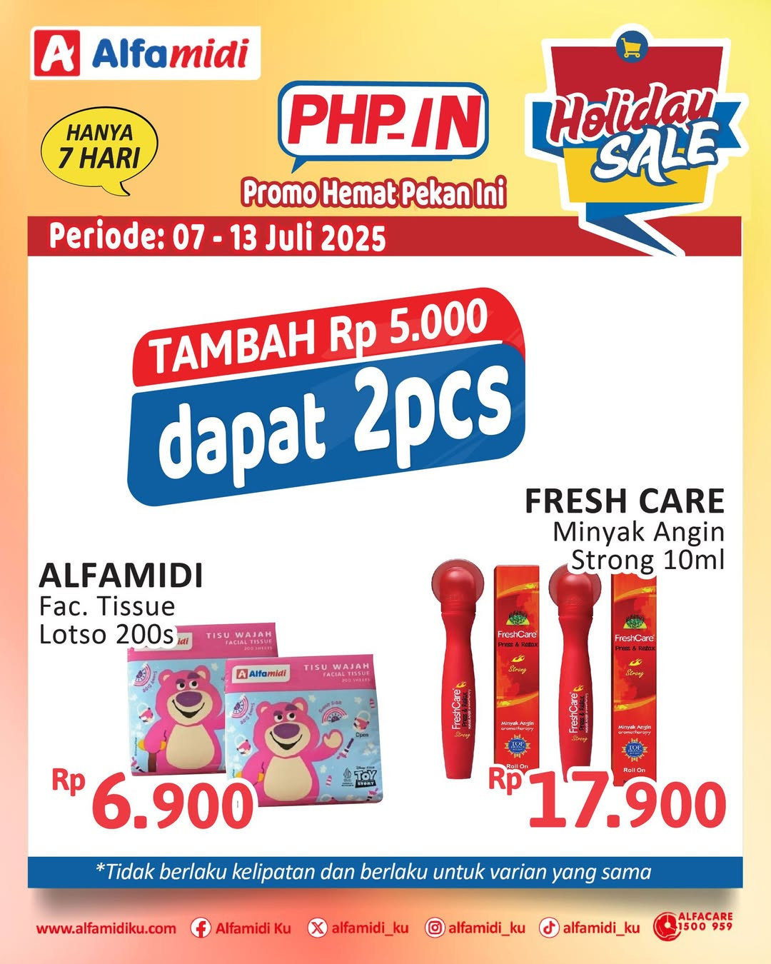 Promo Alfamidi PHPin Periode 7 - 13 Juli 2025 - Image 2