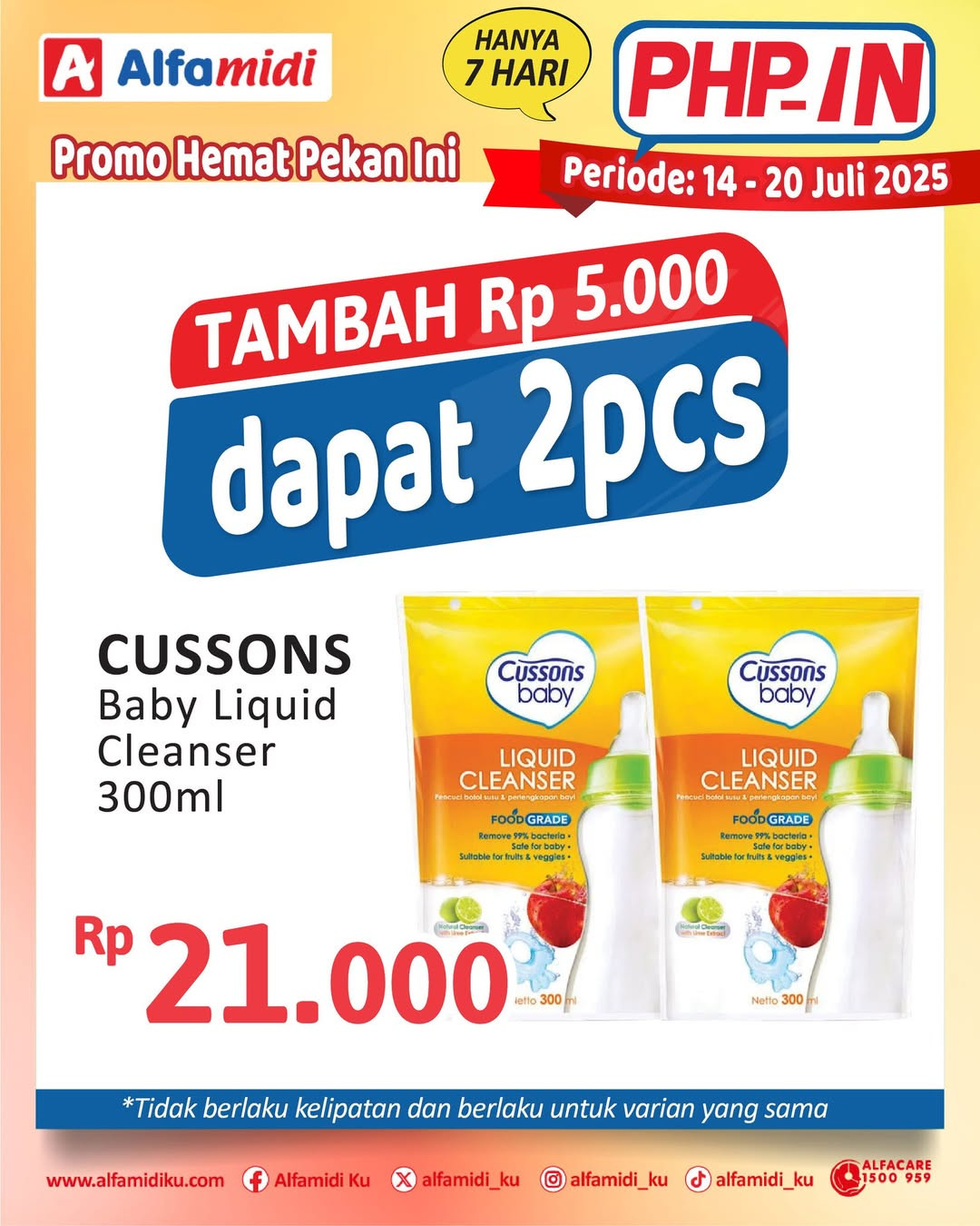 Promo Alfamidi PHPin Periode 14 - 20 Juli 2025 - Image 3