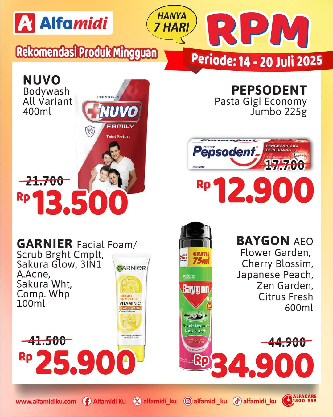 Promo Alfamidi RPM Periode14 - 20 Juli 2025