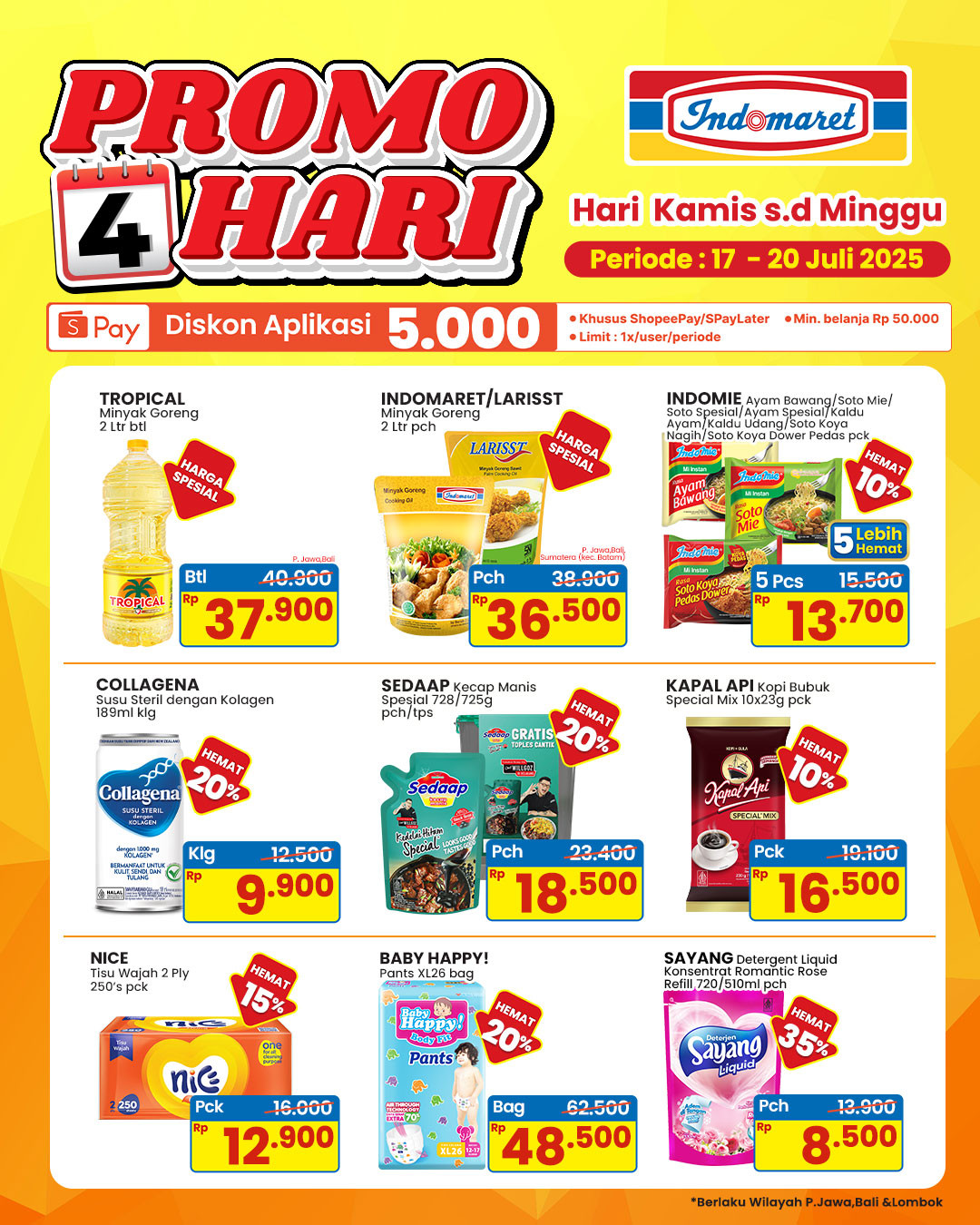 Promo Indomaret 4 Hari Periode 17 - 20 Juli 2025 - Image 2