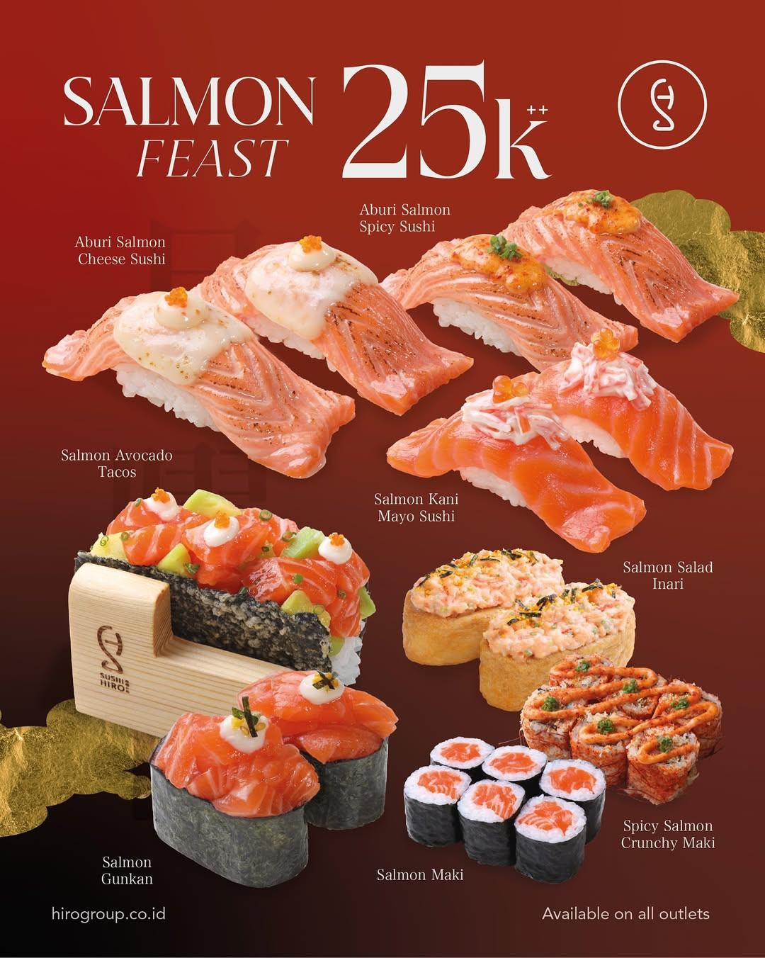Promo Sushi Hiro Salmon, Spicy, dan Full Feast Mulai Dari Rp 25.000 - Image 2
