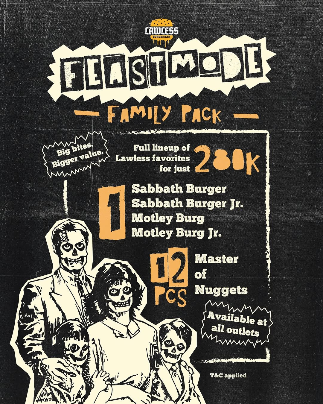 Promo Lawless Burgerbar Family Pack Hanya Rp 280.000 - Image 2