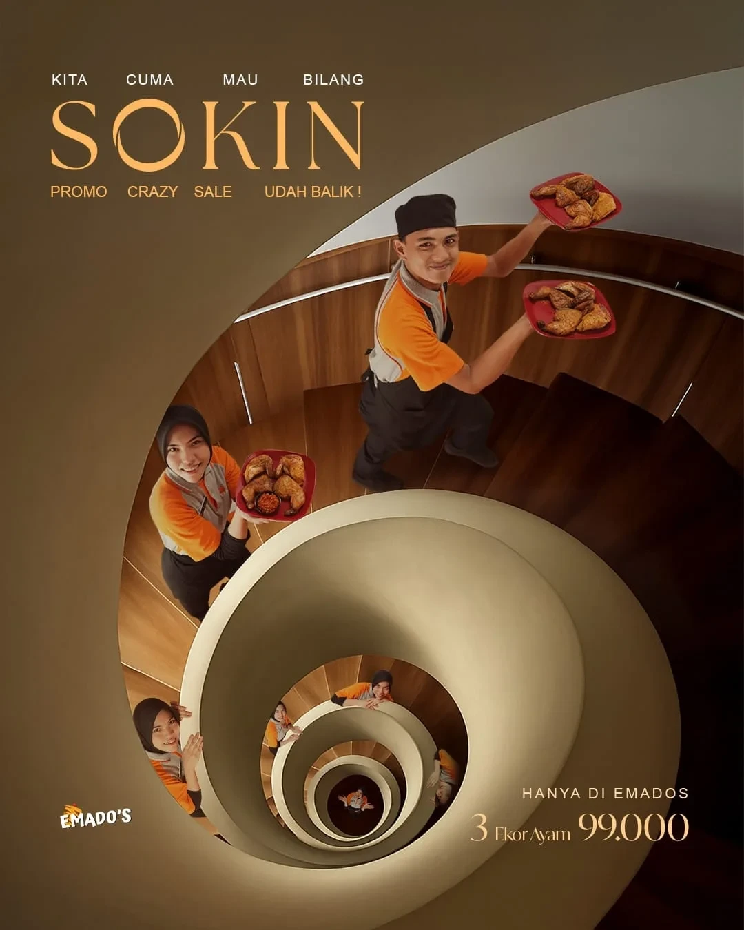Promo Emados Shawarma 3 Ekor Ayam Hanya Rp 99K s/d 3 Agustus 2025 - Image 2