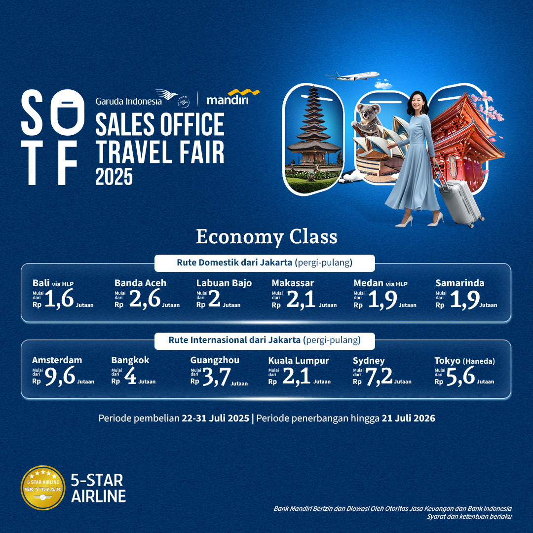 Garuda Indonesia x Bank Mandiri Sales Office Travel Fair 2025 - Image 4