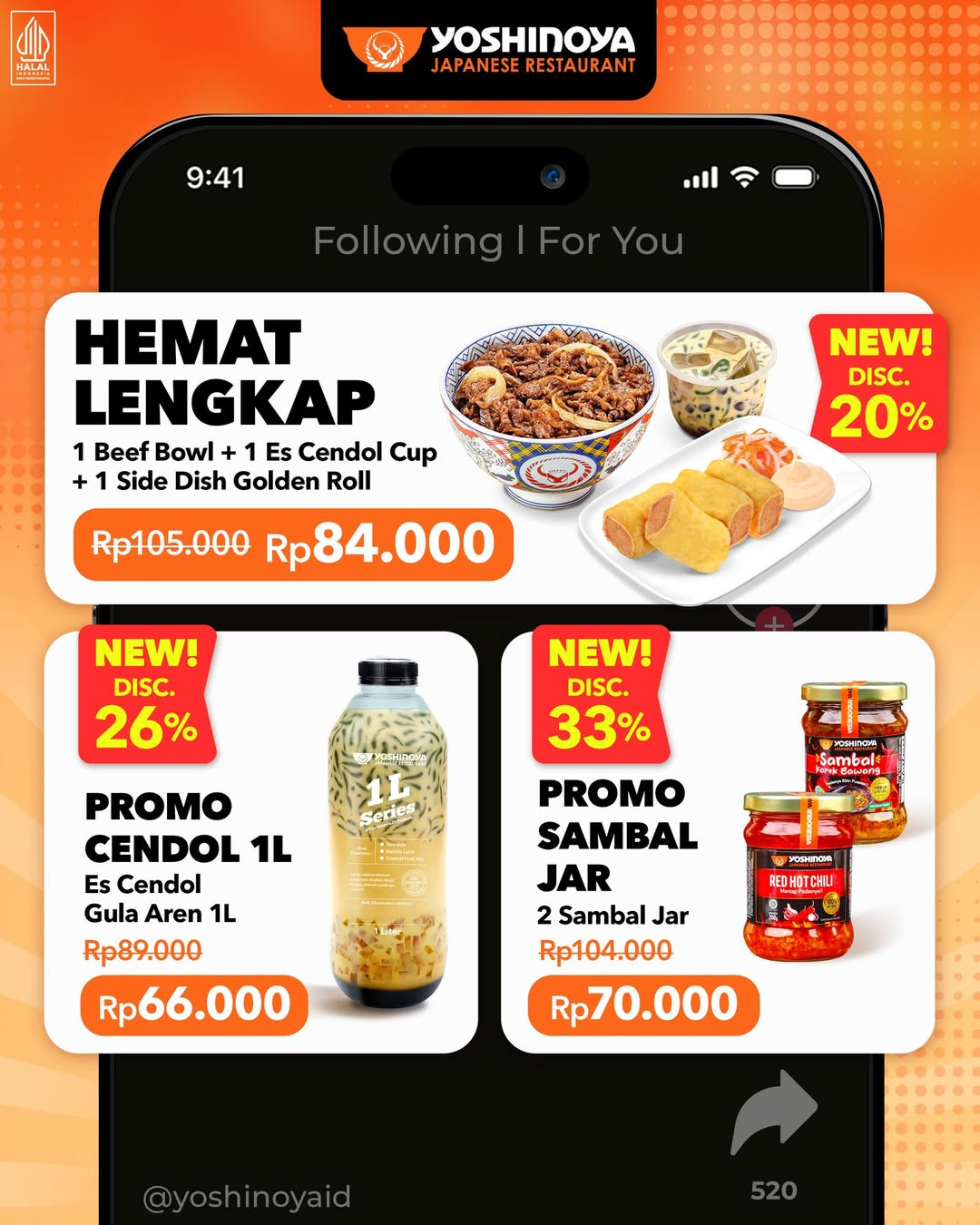 Promo TikTok Yoshinoya Diskon s/d 33% - Image 5