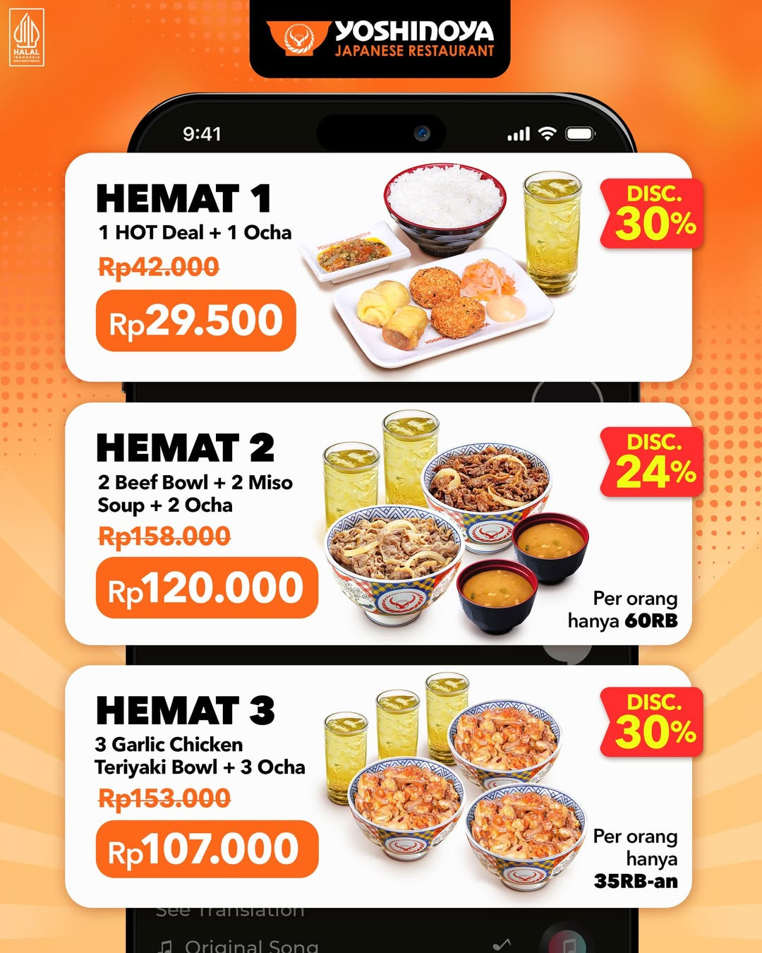 Promo TikTok Yoshinoya Diskon s/d 33% - Image 6