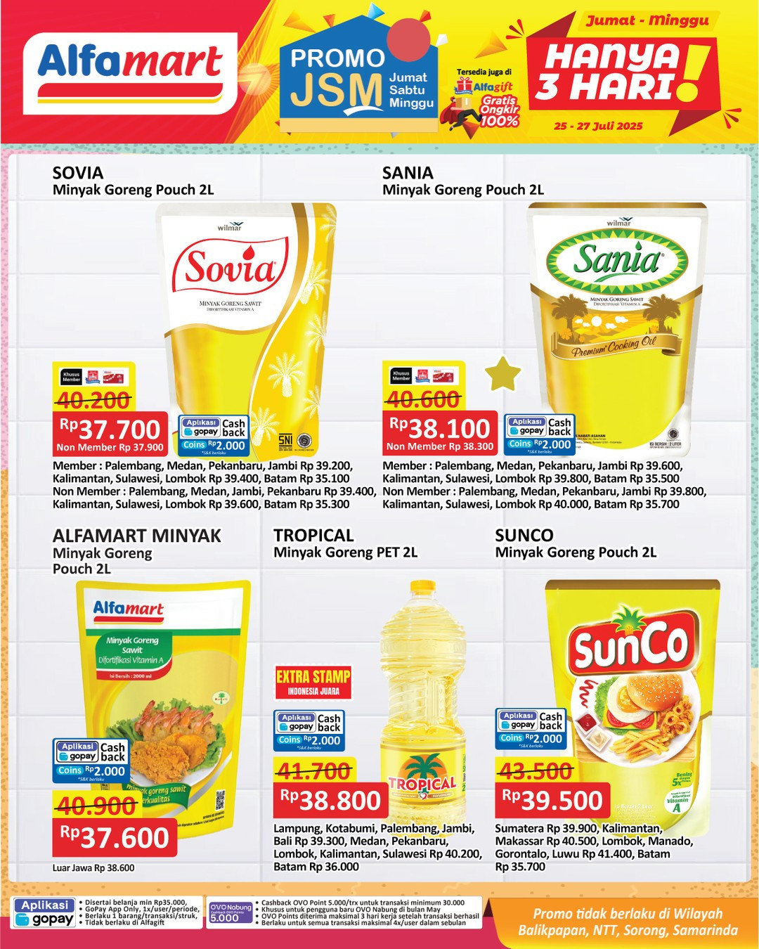 Promo Alfamidi JSM Periode 25 - 27 Juli 2025
