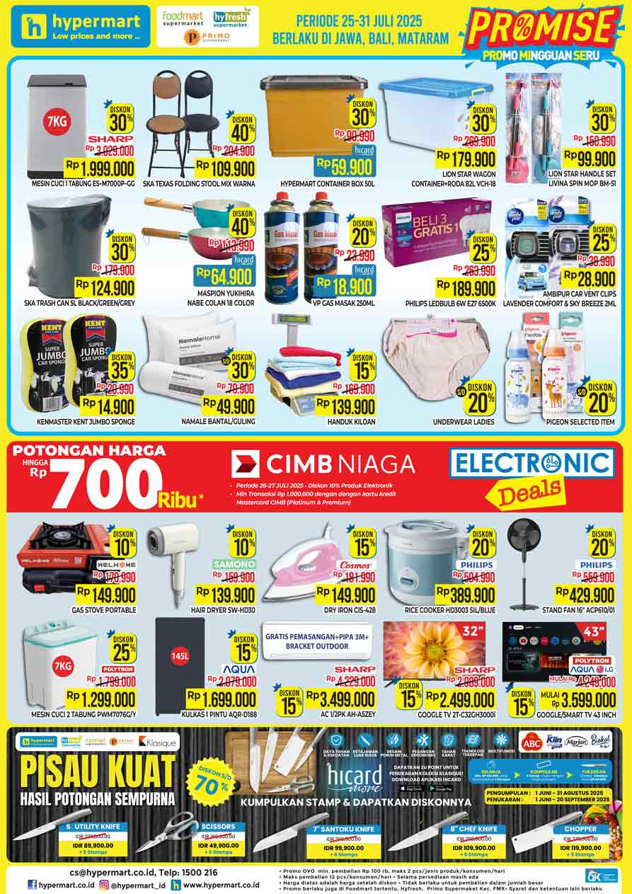 Hypermart Promo Mingguan Seru Periode 25 - 31 Juli 2025 - Image 5