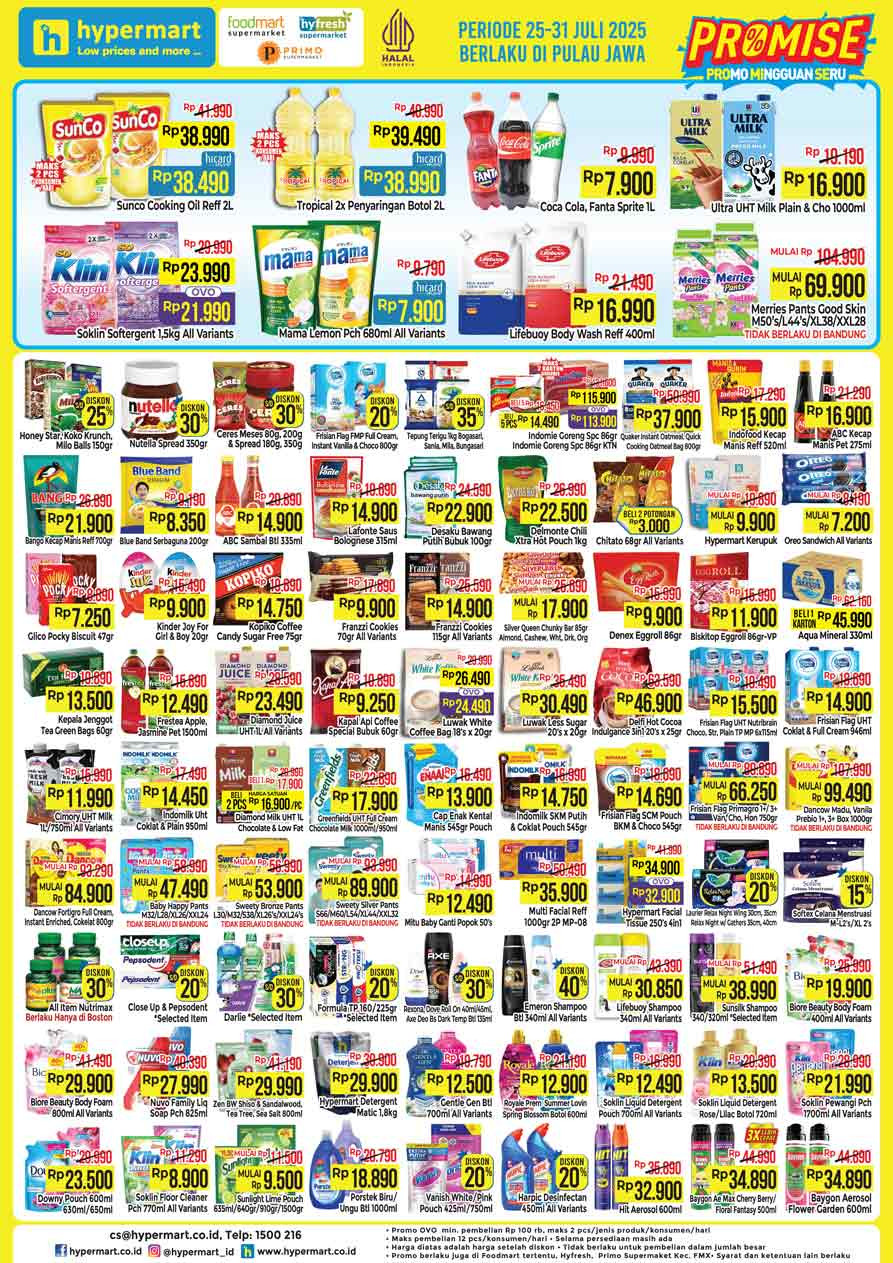 Hypermart Promo Mingguan Seru Periode 25 - 31 Juli 2025 - Image 8