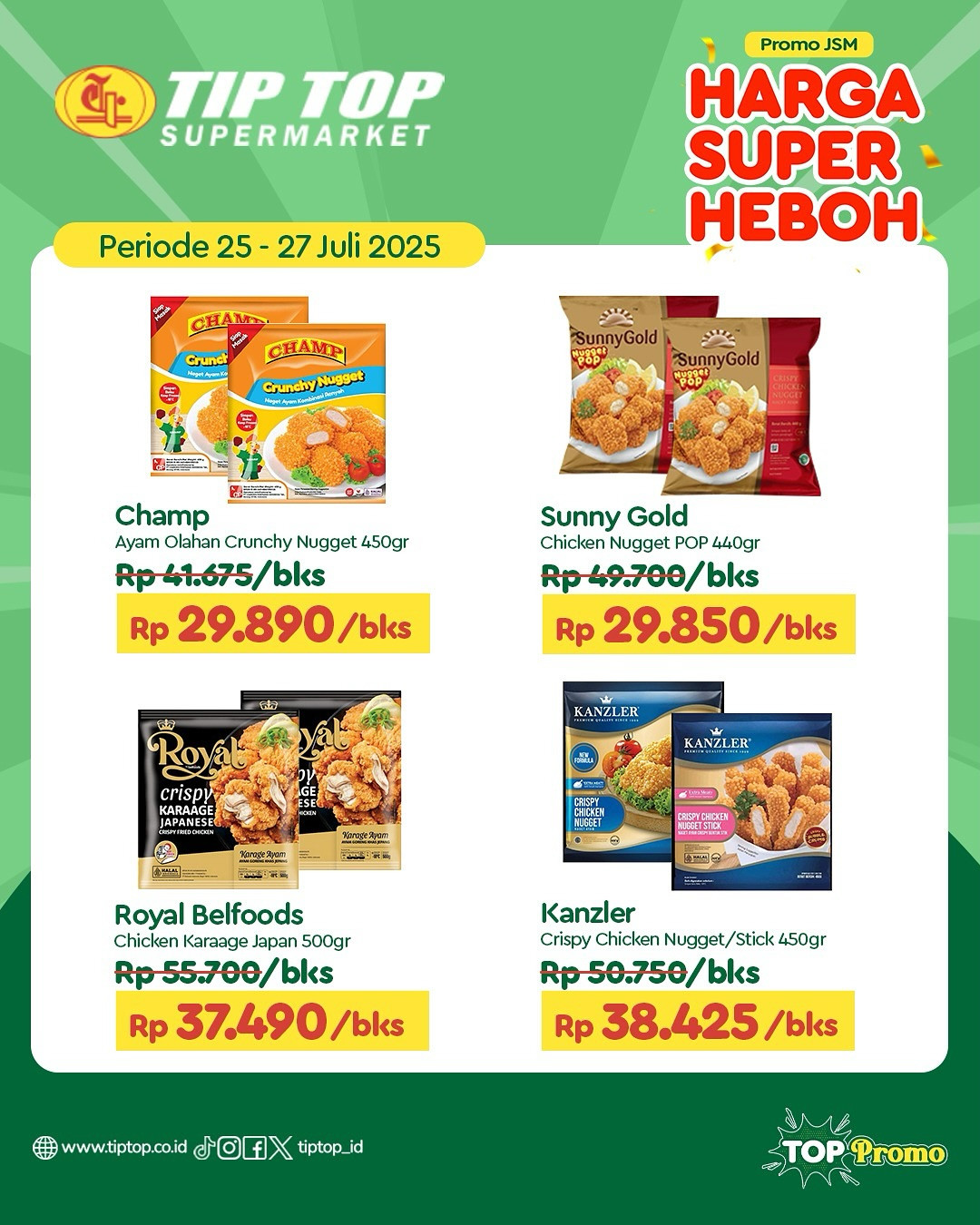 Promo Tip Top JSM Harga Super Heboh Periode `25 - 27 Juli 2025 - Image 4