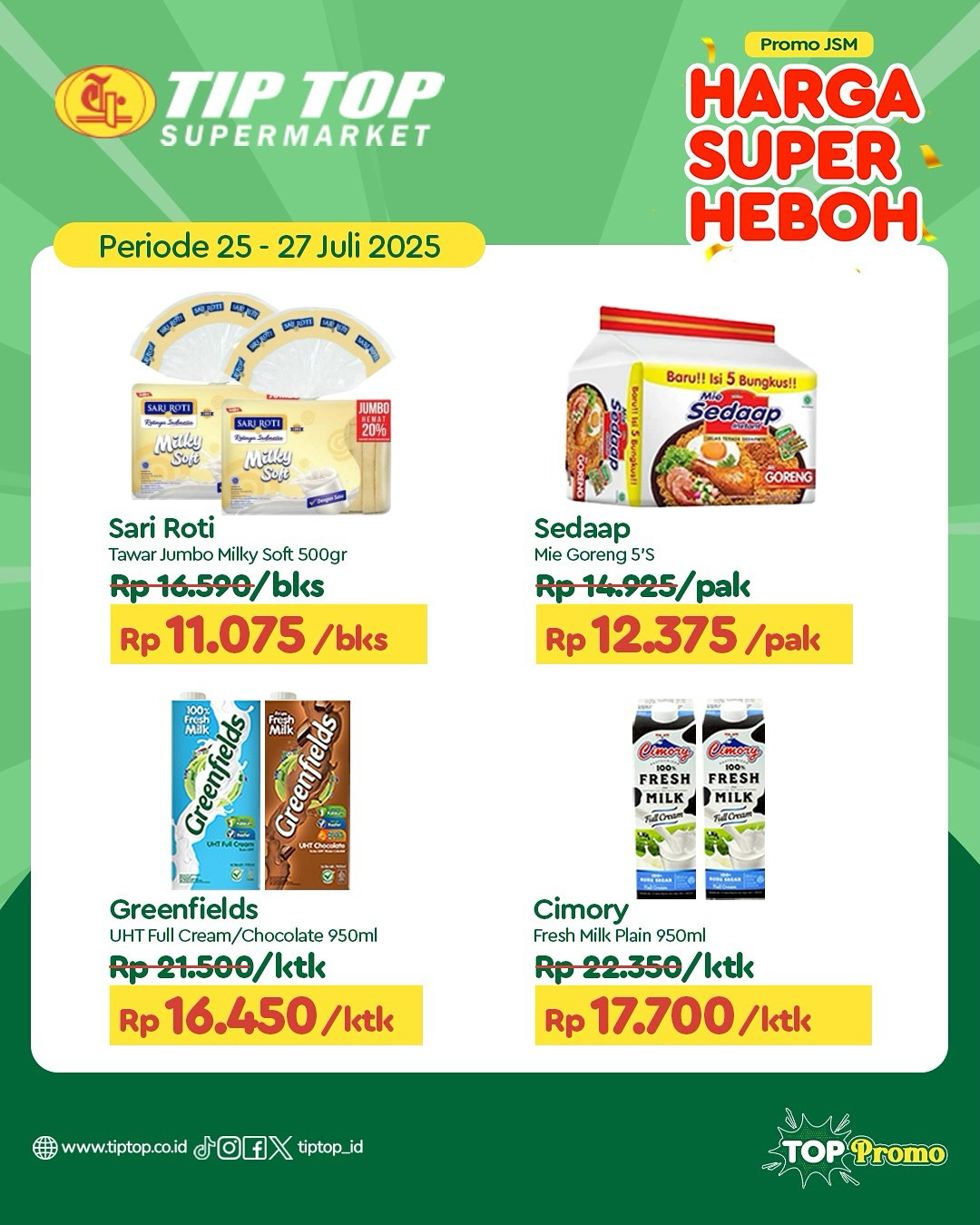 Promo Tip Top JSM Harga Super Heboh Periode `25 - 27 Juli 2025 - Image 7