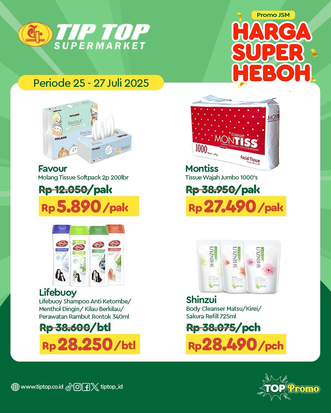 Promo Tip Top JSM Harga Super Heboh Periode `25 - 27 Juli 2025 - Image 9