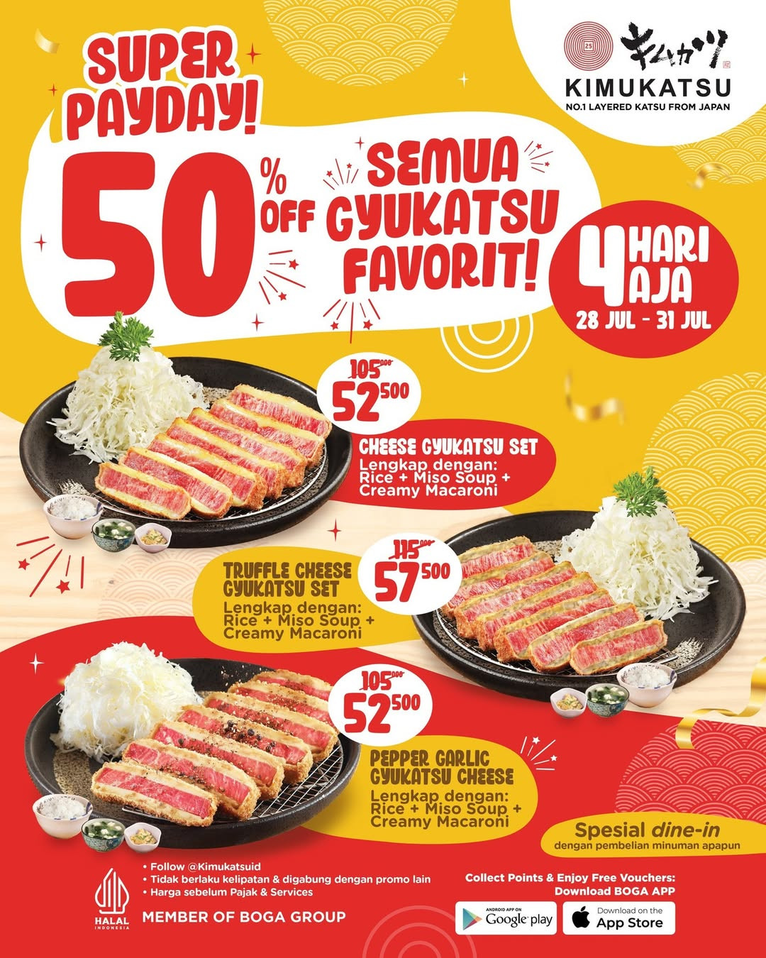 Promo Kimukatsu Super Payday Diskon 50% - Image 2
