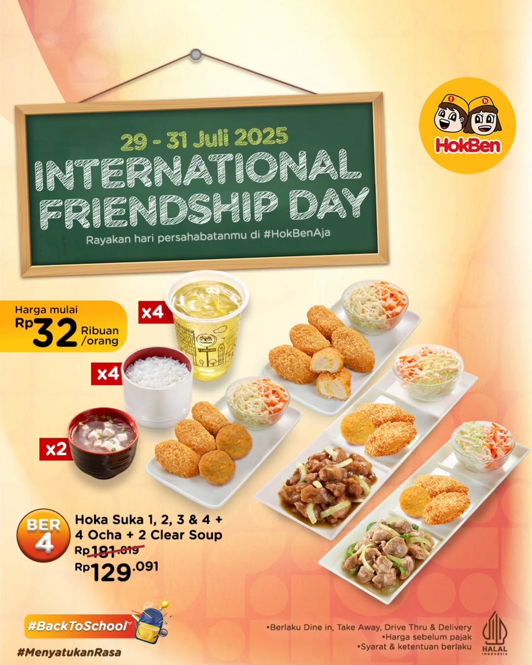 Promo Hokben International Friendship Day Mulai Dari Rp 81K - Image 4