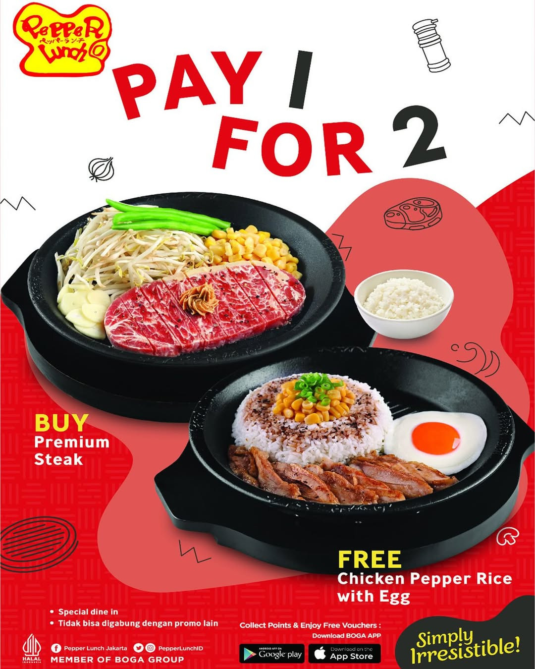 Promo Pepper Lunch Pay 1 For 2 Tanpa Syarat - Image 2
