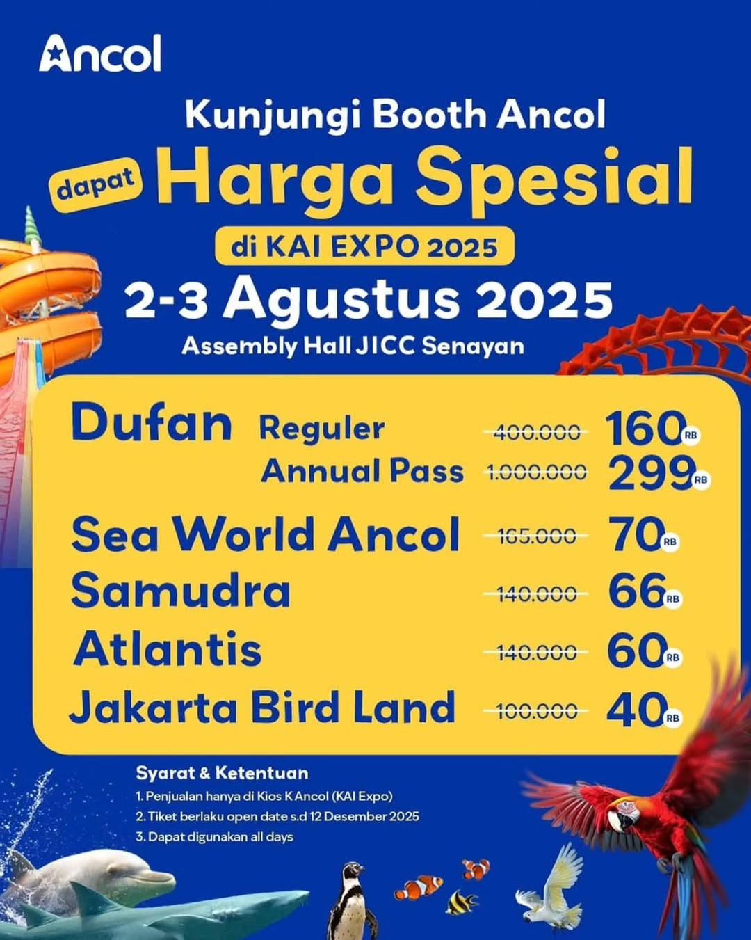 Promo Ancol Harga Spesial di KAI Expo 2025 - Image 2