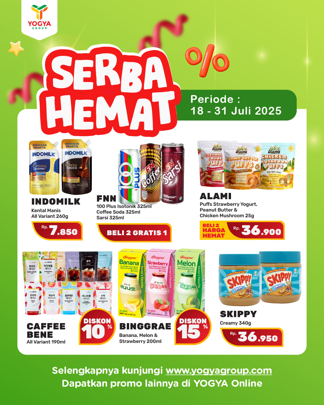 Promo Yogya Toserba Serba Hemat Periode 18 - 31 Juli 2025 - Image 3