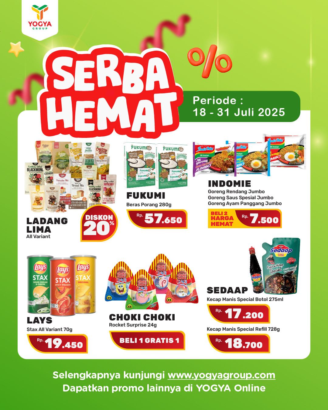 Promo Yogya Toserba Serba Hemat Periode 18 - 31 Juli 2025 - Image 4