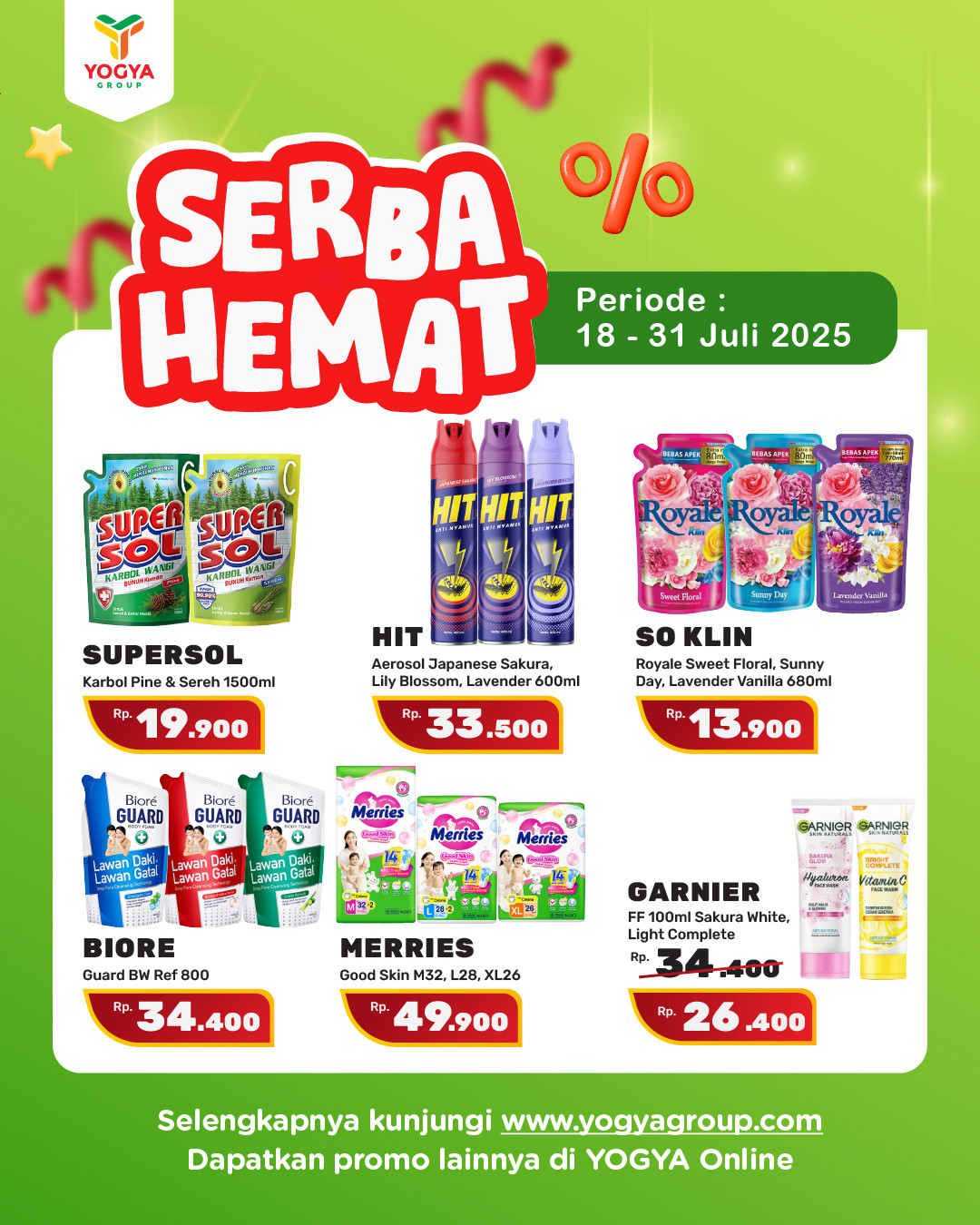 Promo Yogya Toserba Serba Hemat Periode 18 - 31 Juli 2025 - Image 6