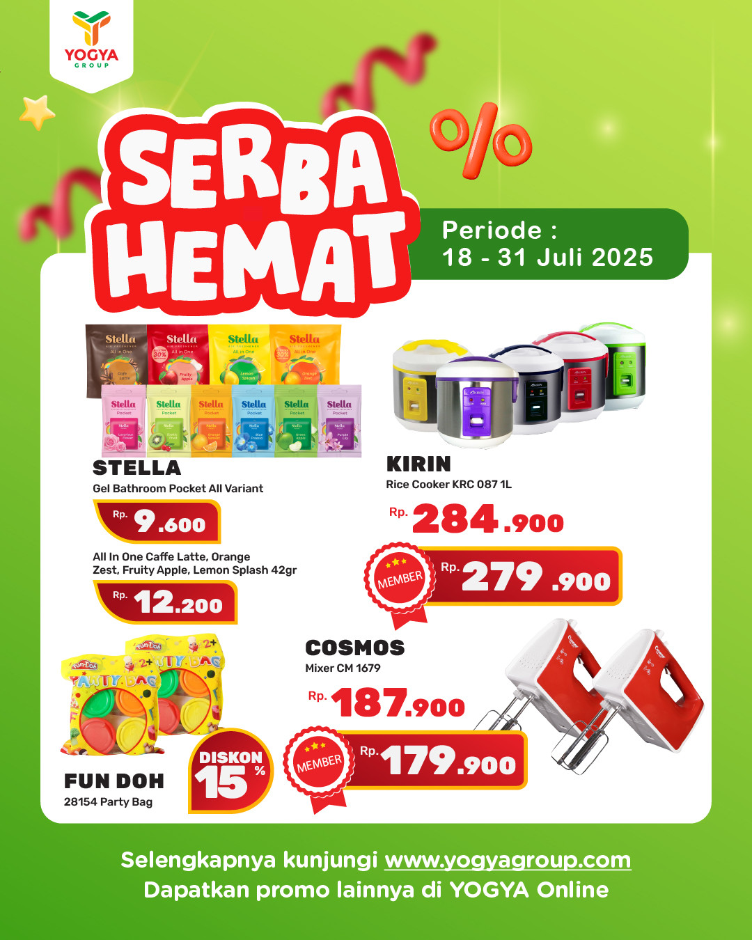 Promo Yogya Toserba Serba Hemat Periode 18 - 31 Juli 2025 - Image 7