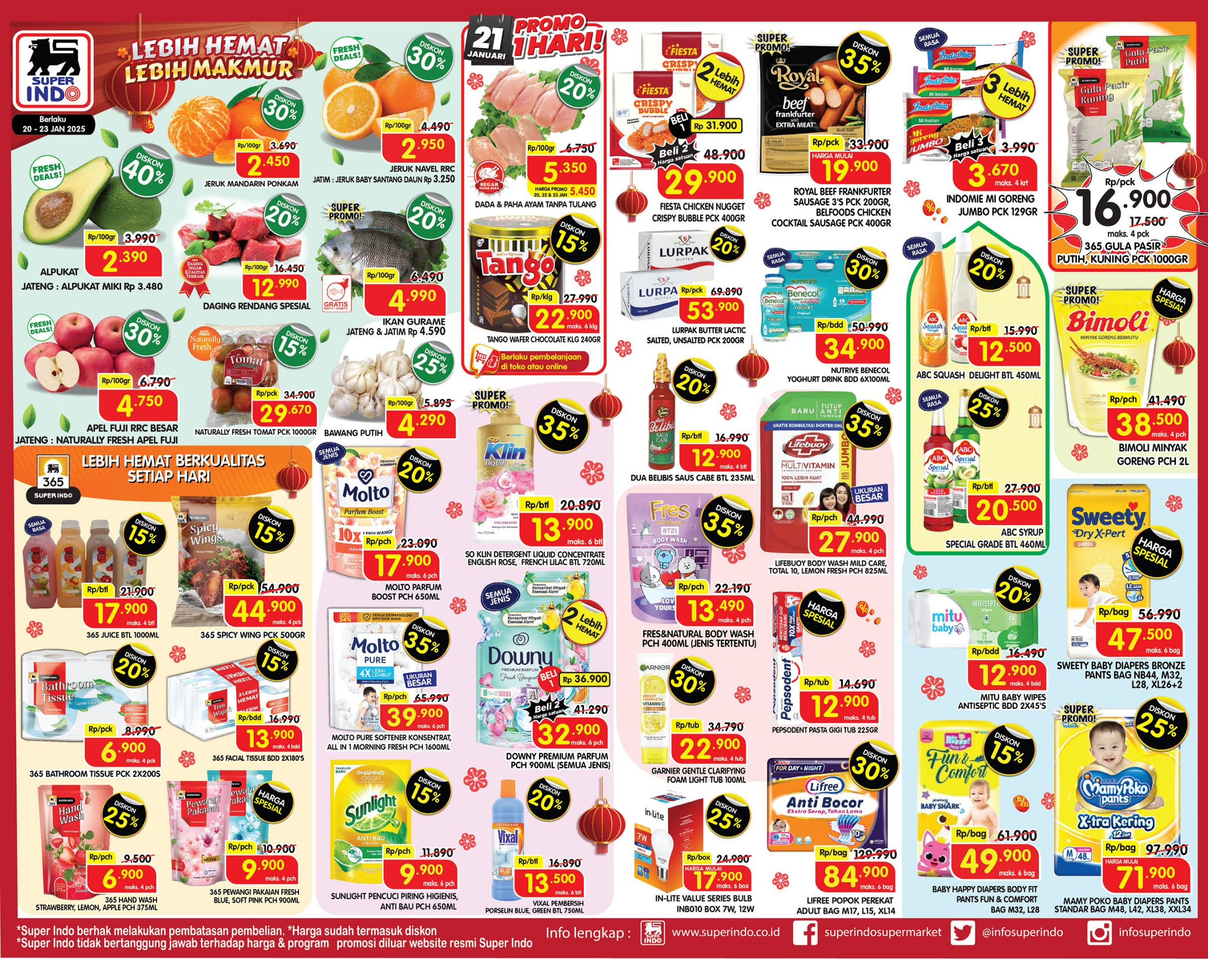 Promo Superindo Periode Periode 20 - 23 Januari 2025