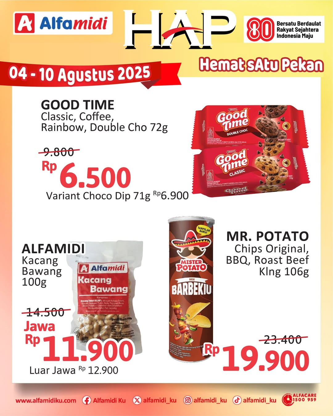 Promo Alfamidi HAP Periode 4 - 10 Agustus 2025