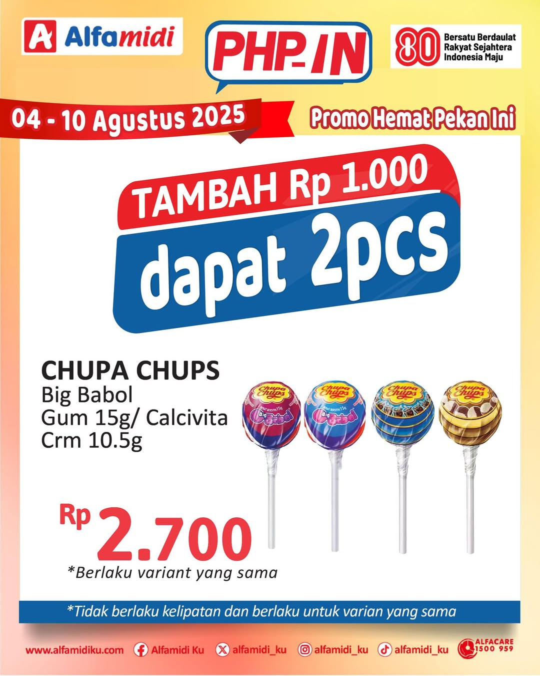 Promo Alfamidi PHPin Periode 4 - 10 Agustus 2025 - Image 4