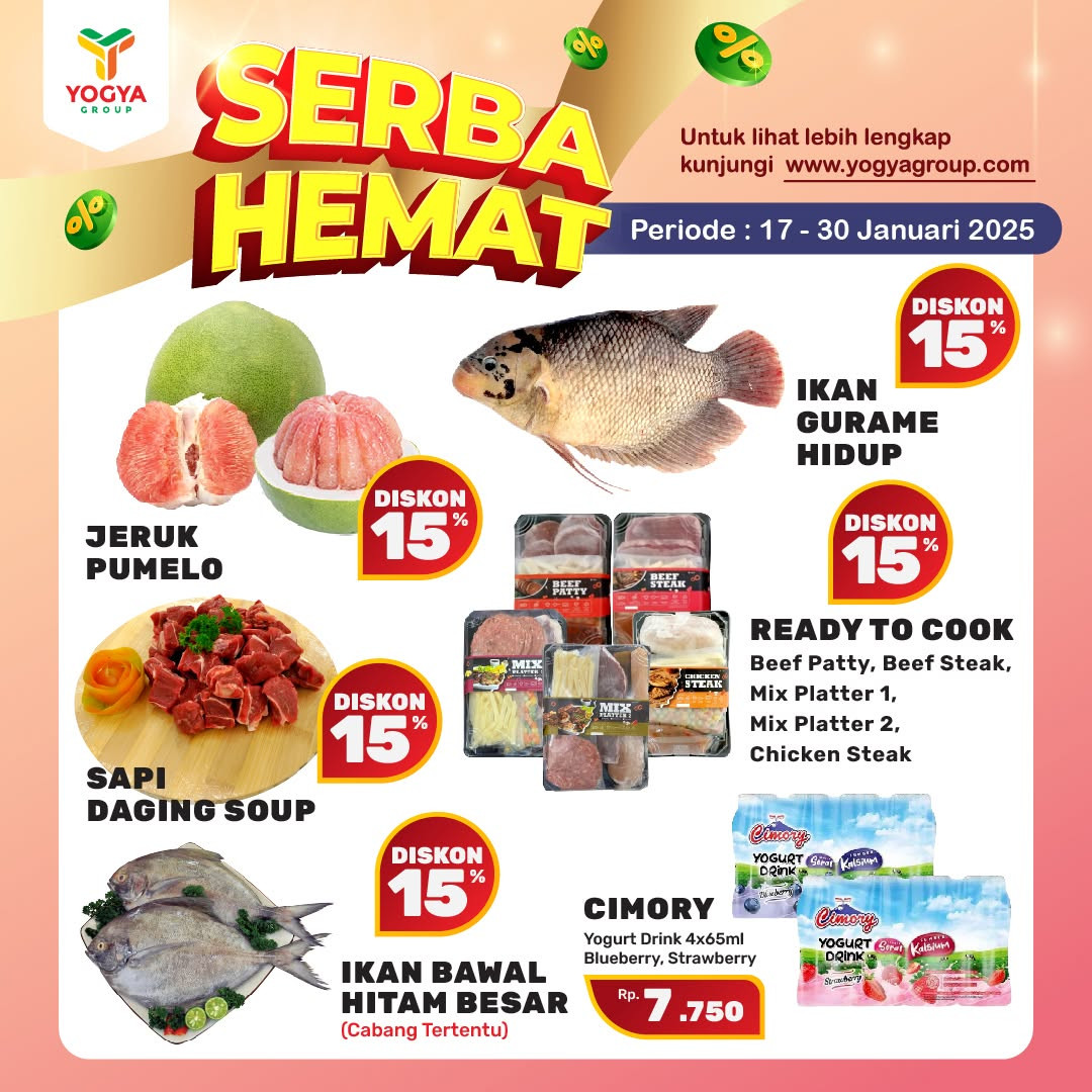 Promo Yogya Toserba Serba Hemat Periode 17 - 31 Januari 2025 - Image 4