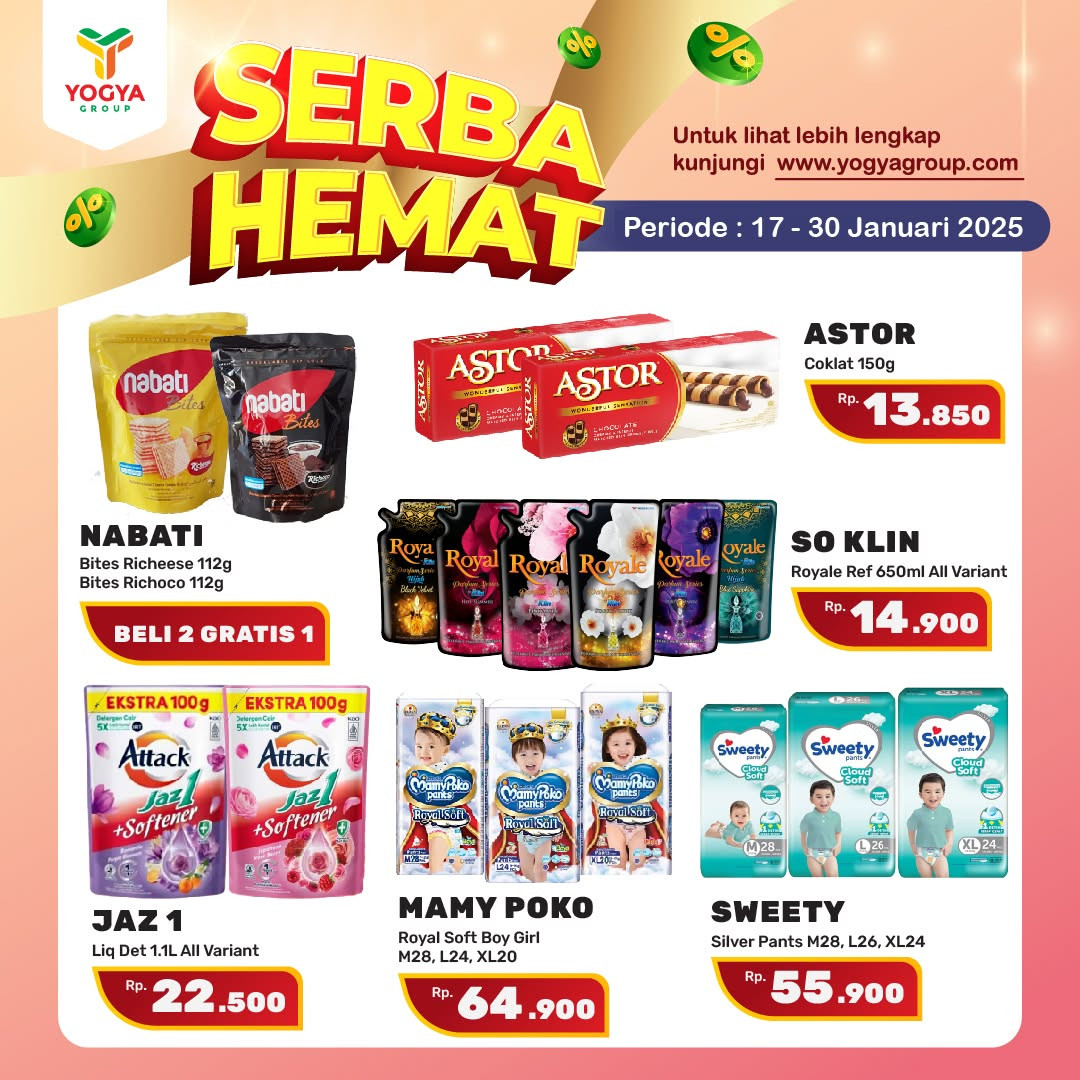 Promo Yogya Toserba Serba Hemat Periode 17 - 31 Januari 2025 - Image 7