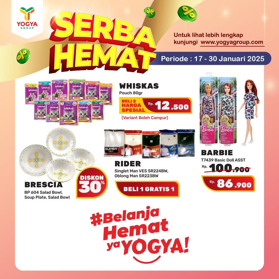 Promo Yogya Toserba Serba Hemat Periode 17 - 31 Januari 2025 - Image 10