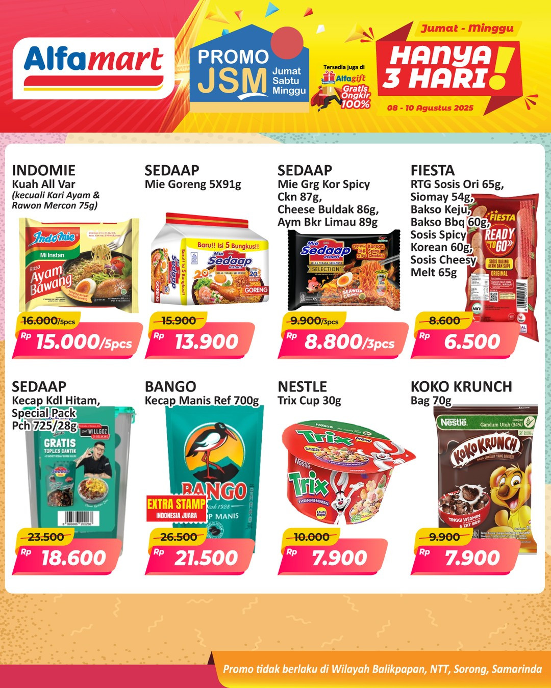 Promo Alfamart JSM Weekend Periode 8 - 10 Agustus 2025 - Image 3