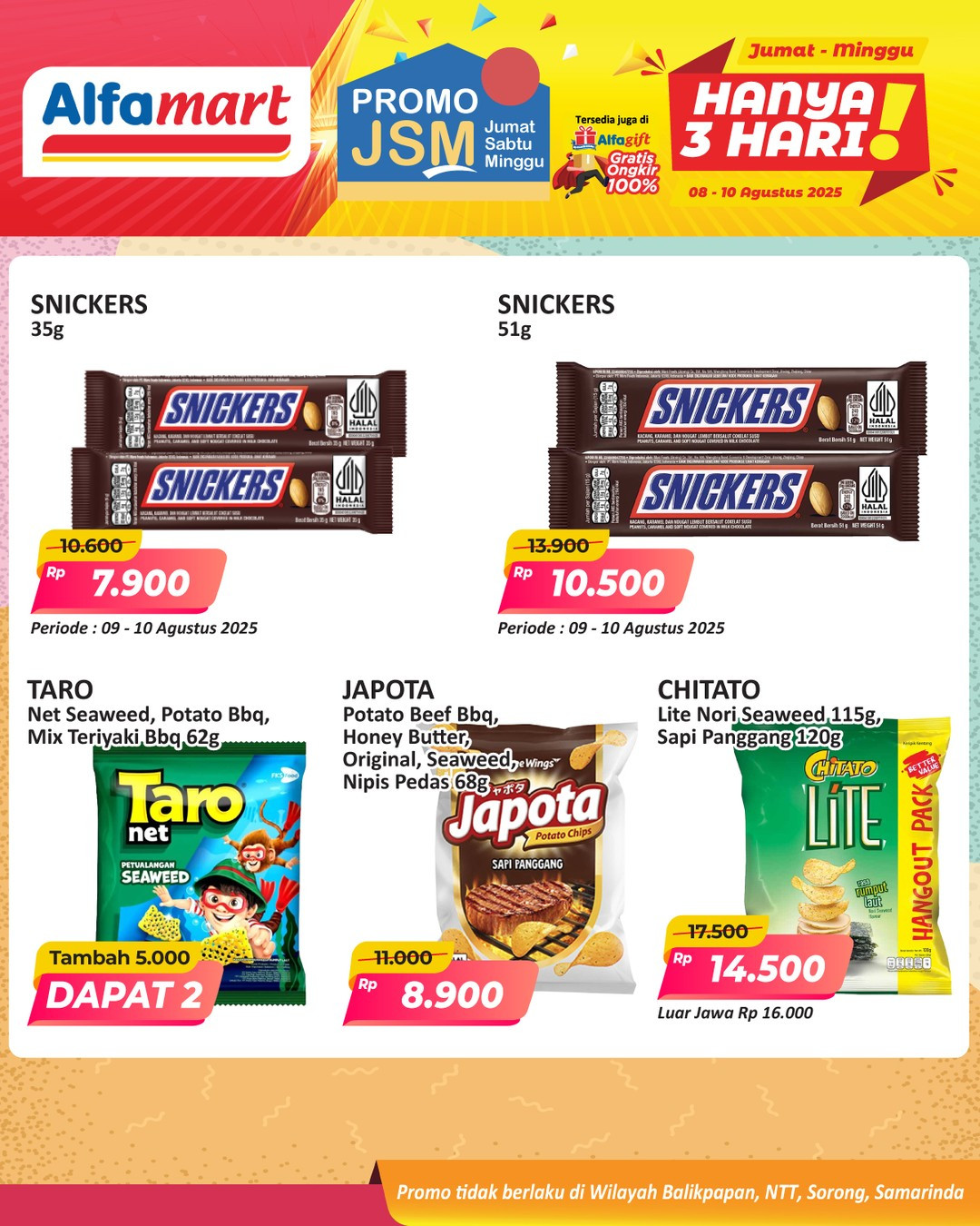 Promo Alfamart JSM Weekend Periode 8 - 10 Agustus 2025 - Image 10