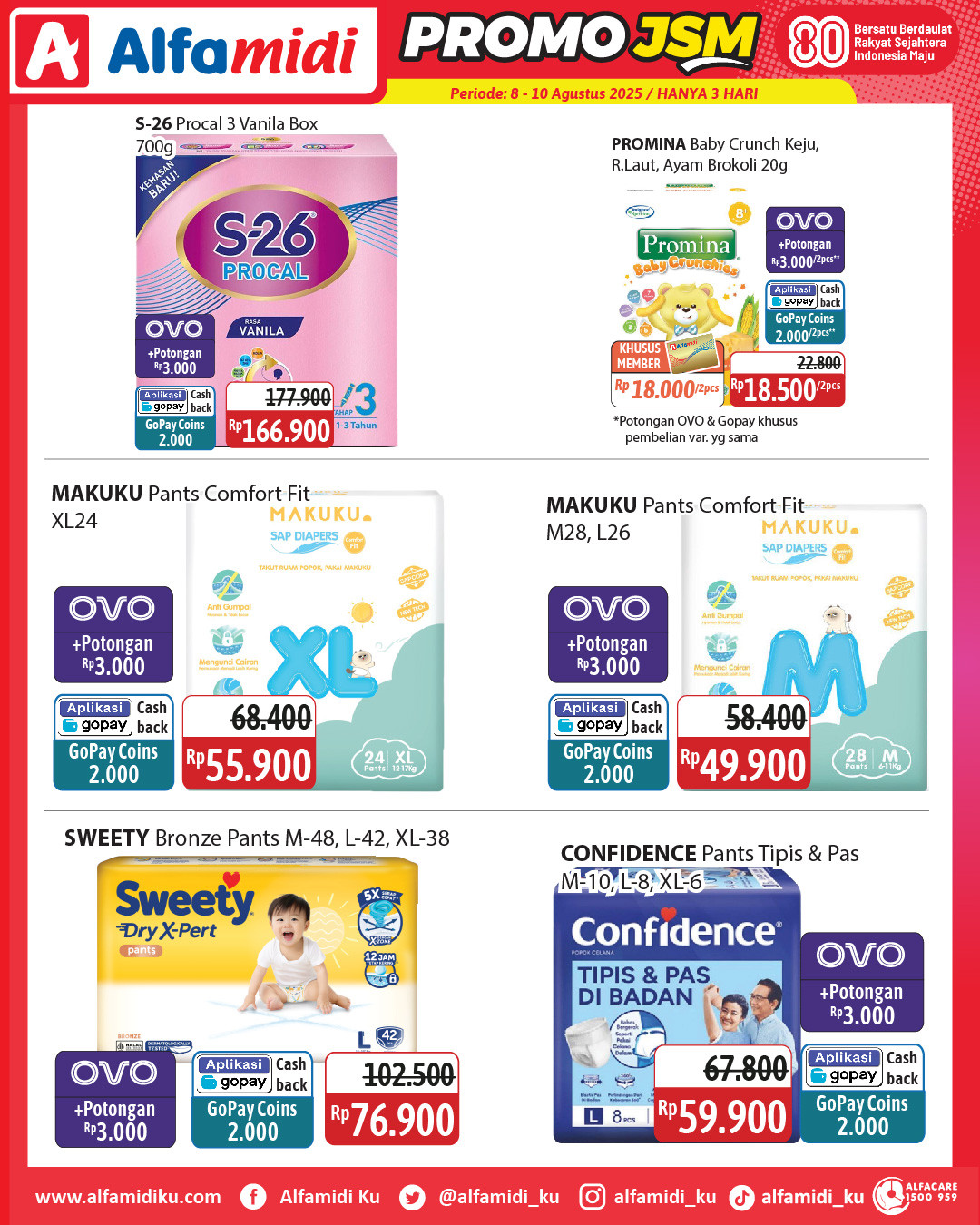 Promo Alfamidi JSM Periode 8 - 10 Agustus 2025 - Image 12