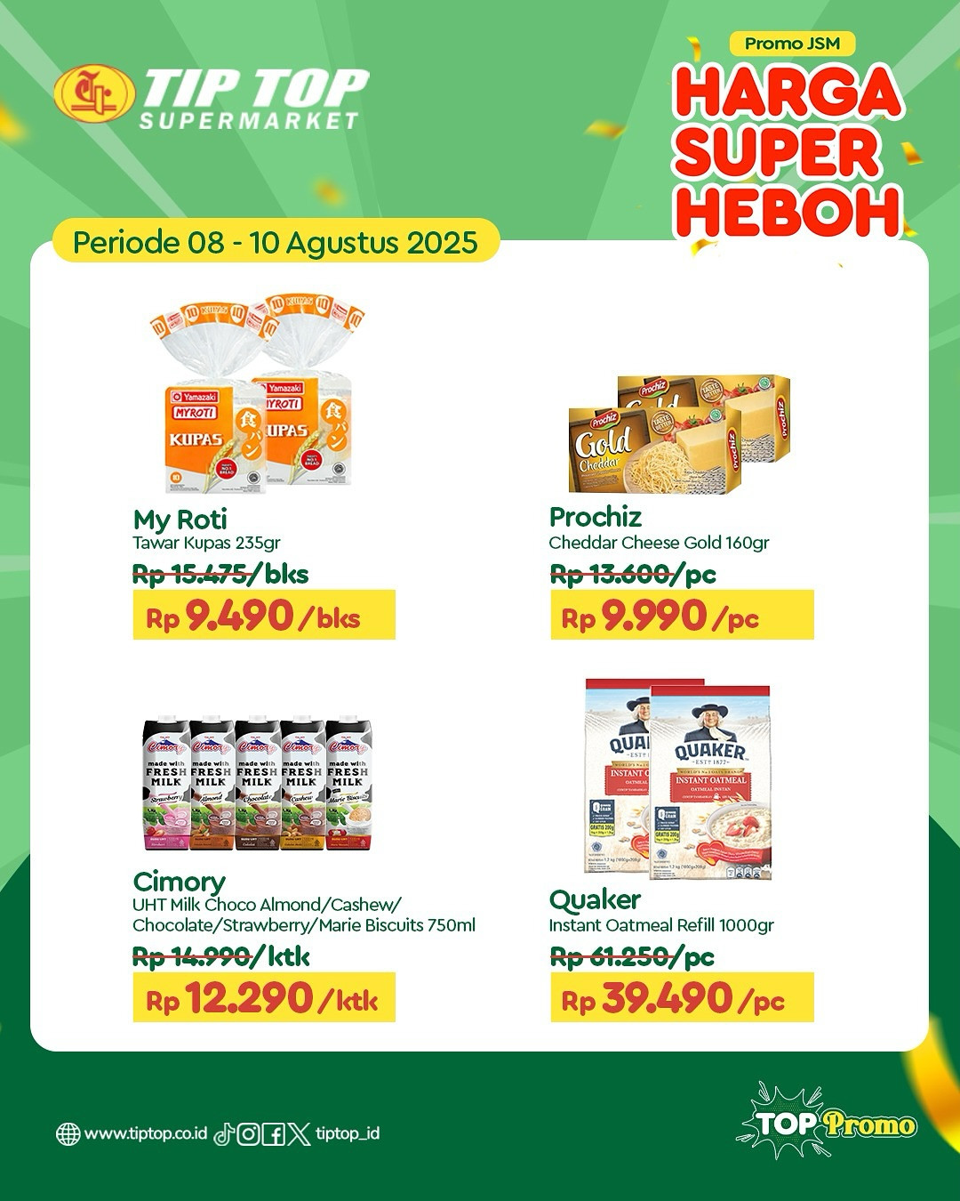 Promo Tip Top JSM Harga Super Heboh Periode `8 - 10 Agustus 2025 - Image 5