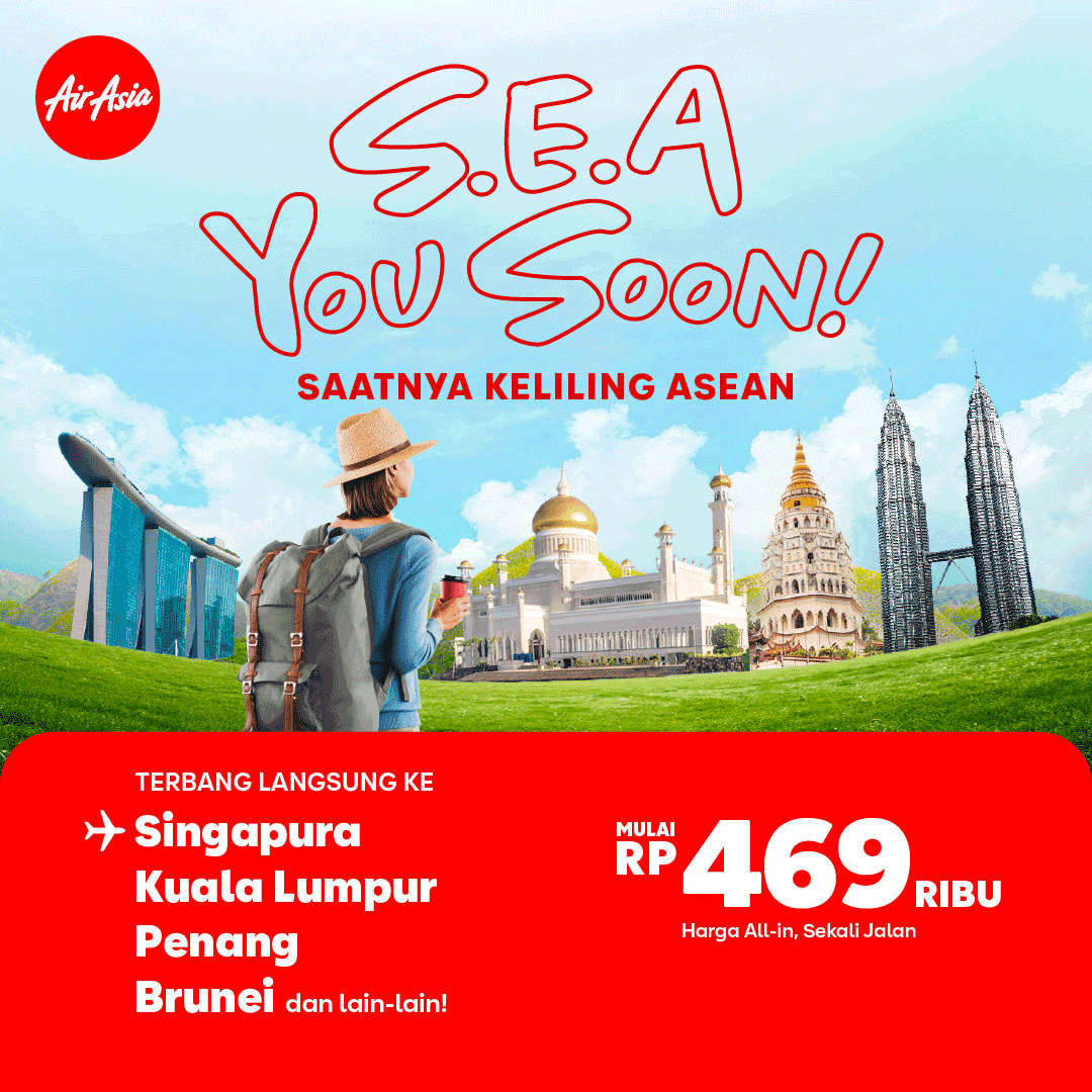 Promo Air Asia SEA You Soon Terbang Ke Negara ASEAN Mulai Dari Rp 469.000 - Image 2