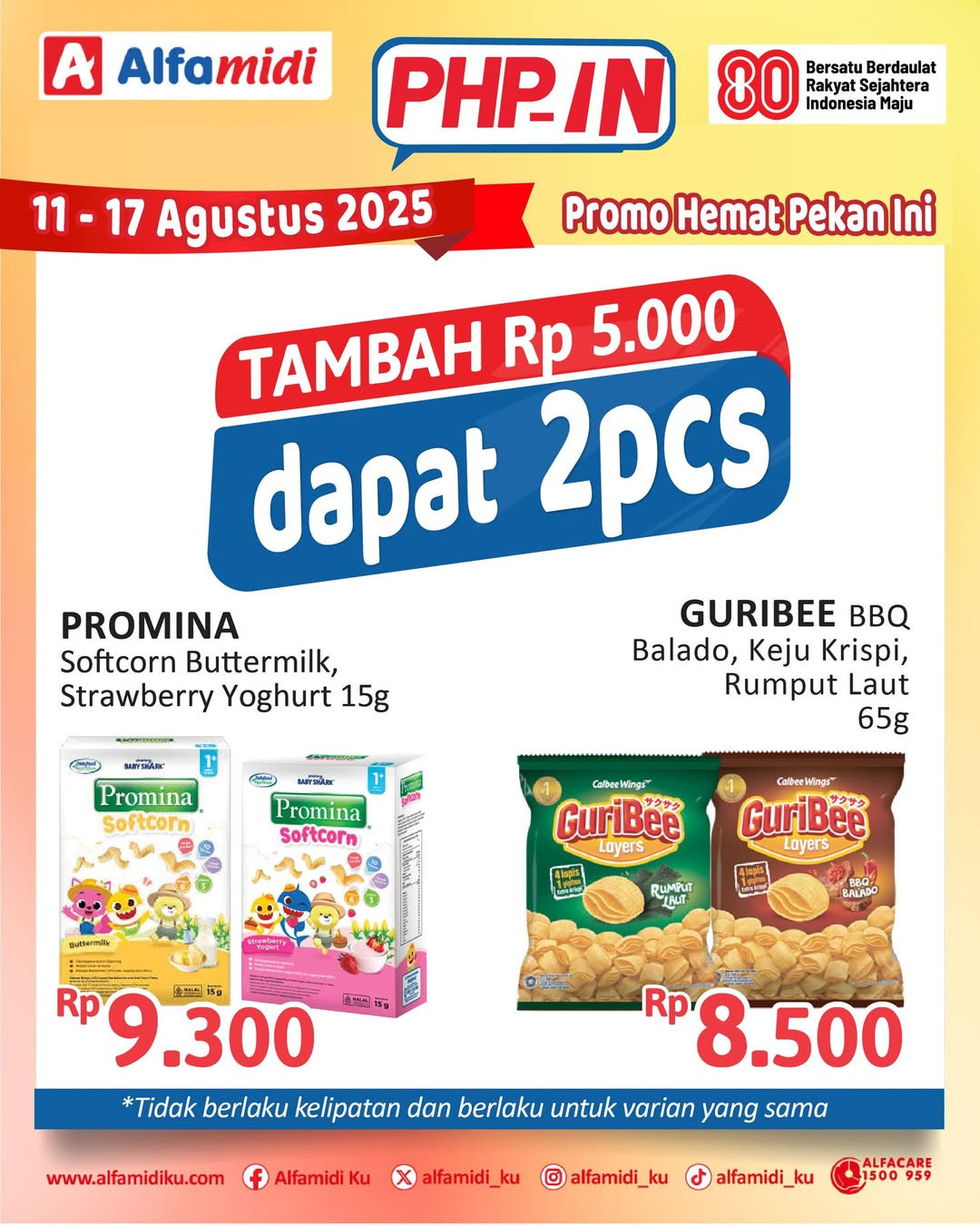 Promo Alfamidi PHPin Periode 11 - 17 Agustus 2025 - Image 3