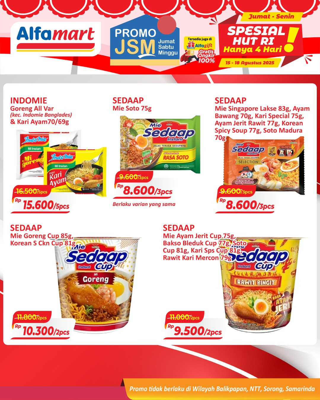 Promo Alfamart JSM Weekend Periode 15 - 18 Agustus 2025 - Image 4