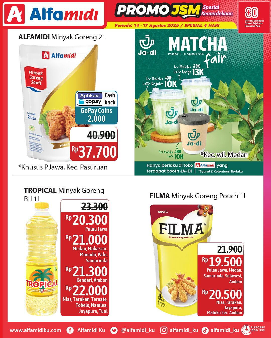 Promo Alfamidi JSM Periode 15 - 18 Agustus 2025 - Image 2