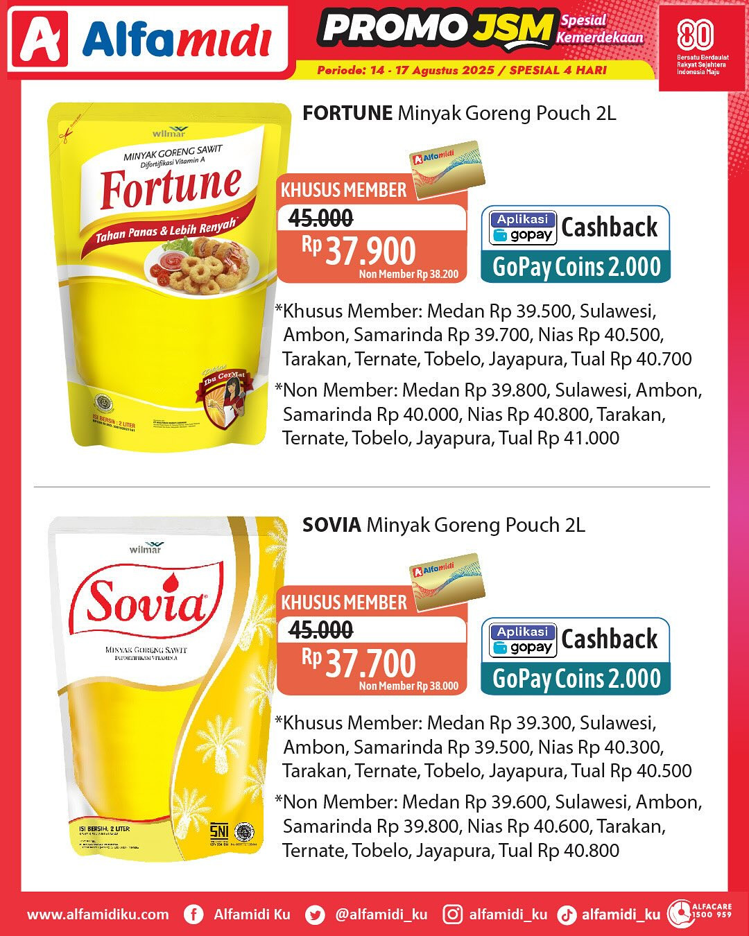 Promo Alfamidi JSM Periode 15 - 18 Agustus 2025 - Image 5
