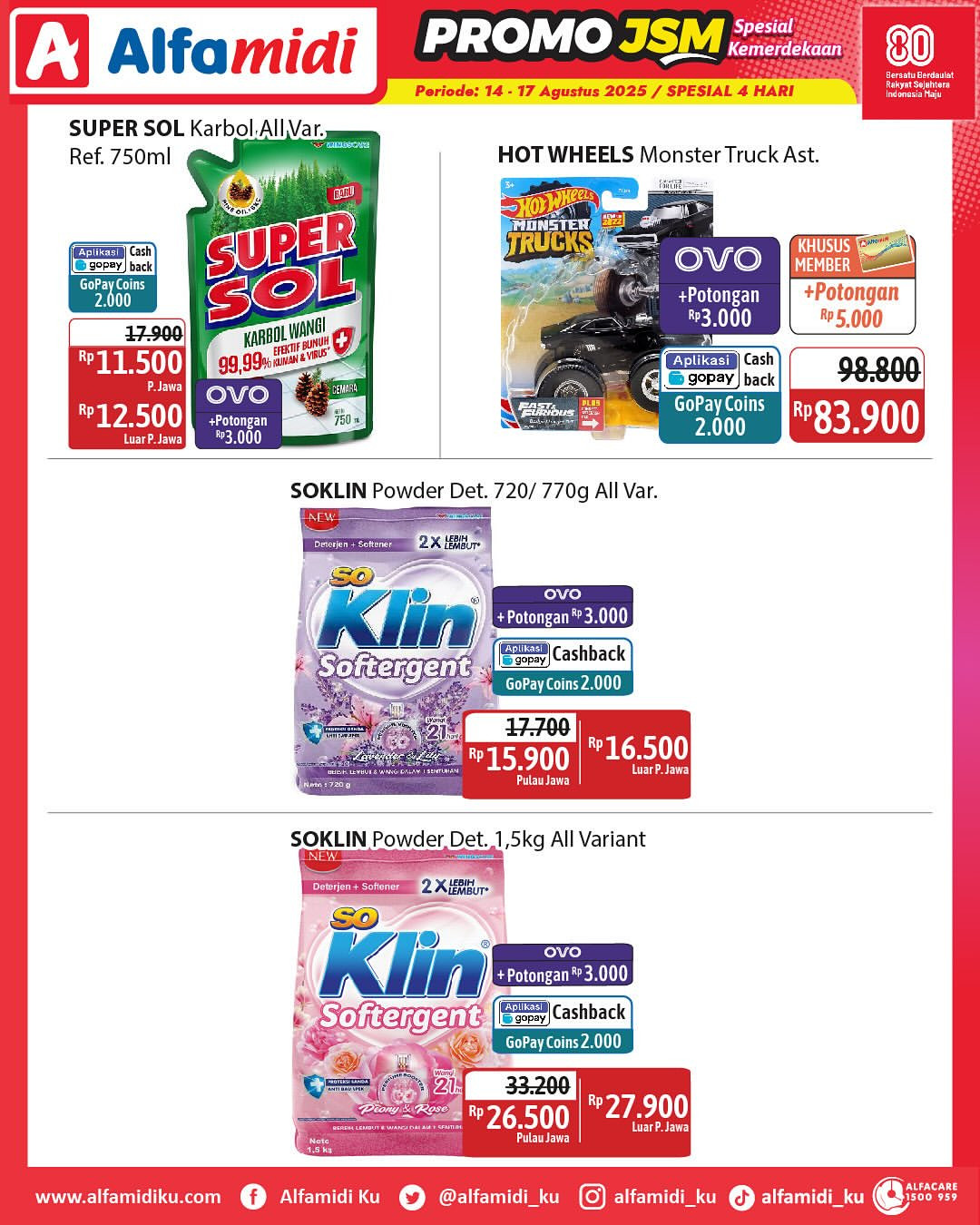 Promo Alfamidi JSM Periode 15 - 18 Agustus 2025 - Image 16
