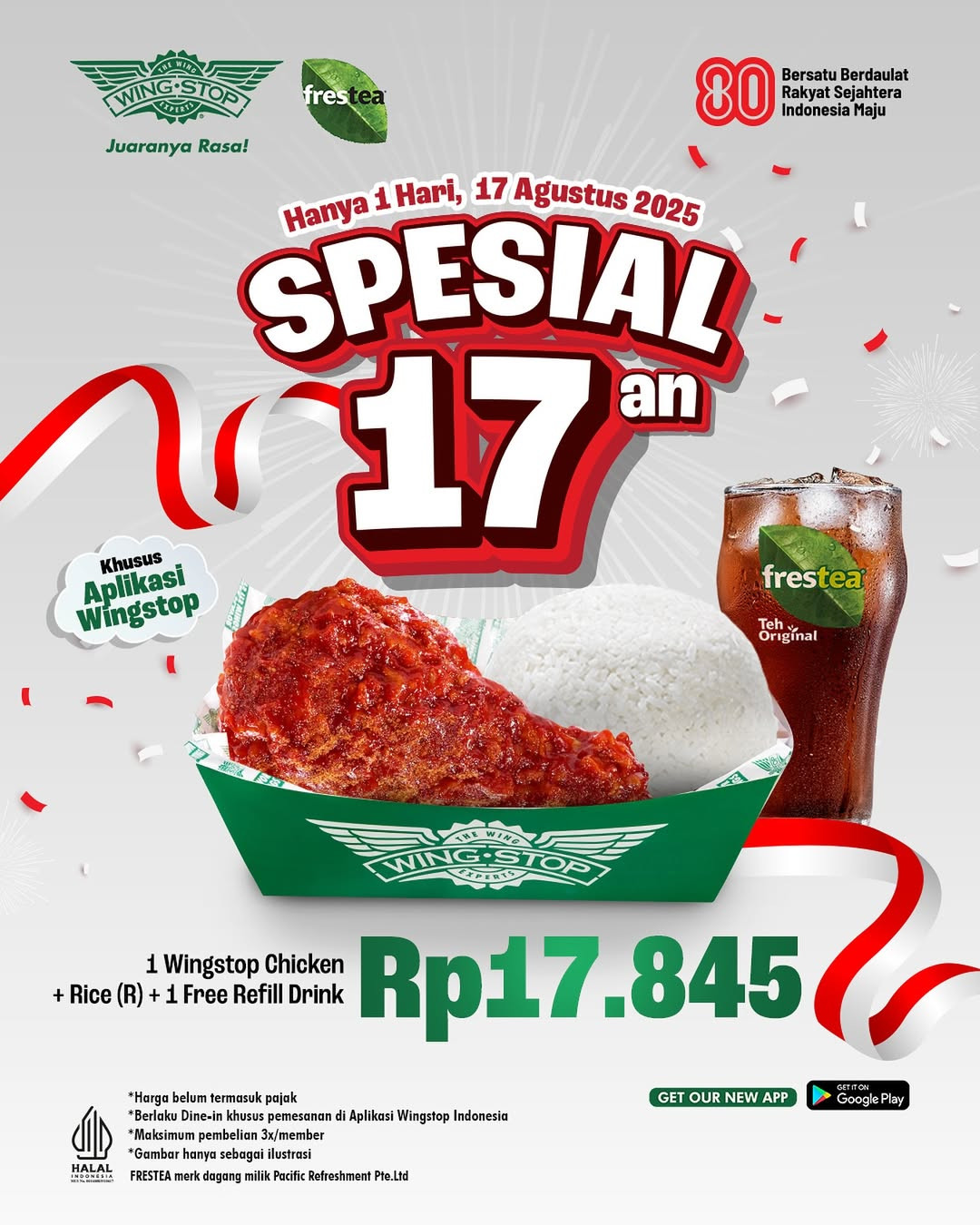Promo Wingstop Spesial 17an - Image 2