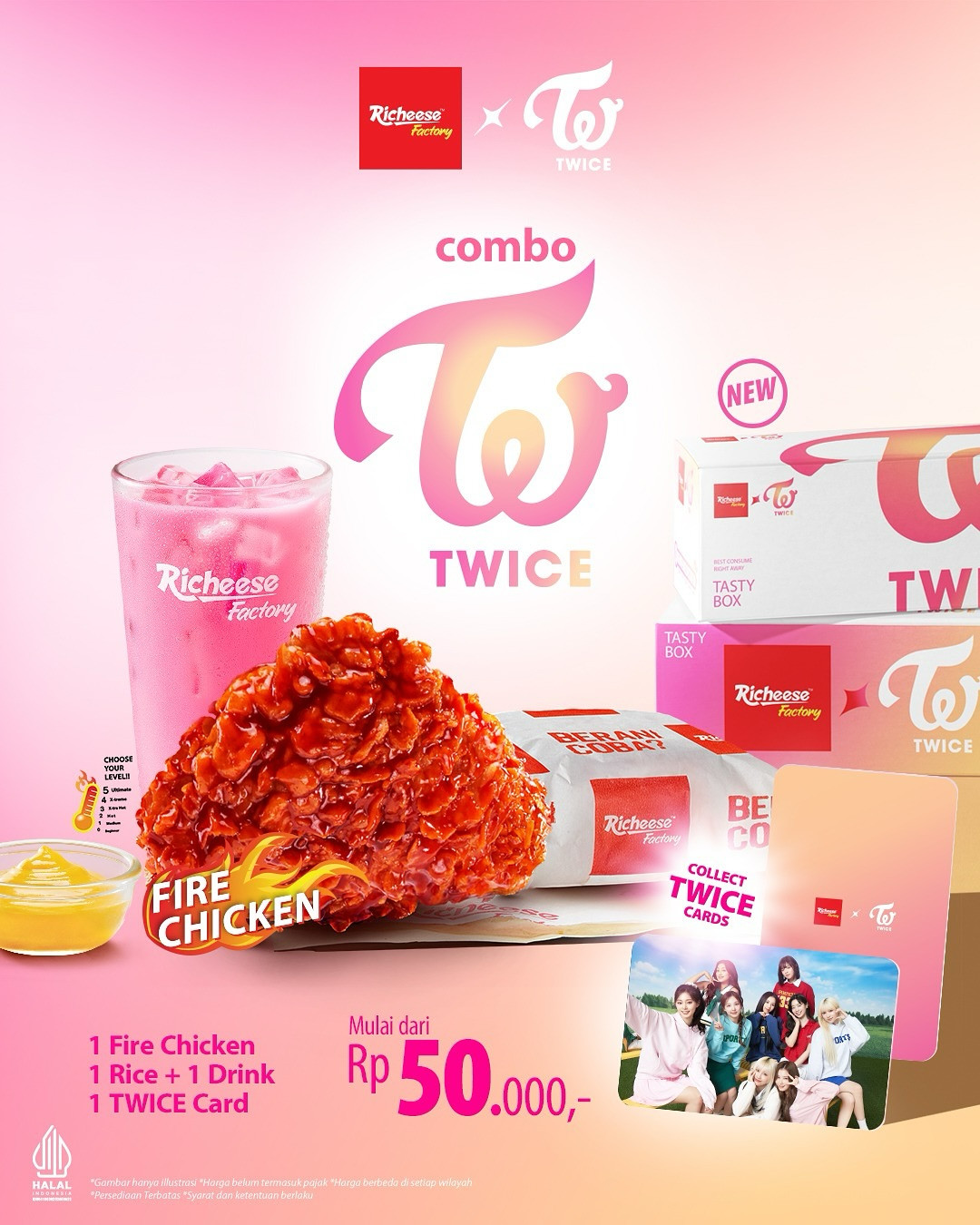 Promo Richeese x TWICE Combo Mulai Dari Rp 50.000 - Image 2
